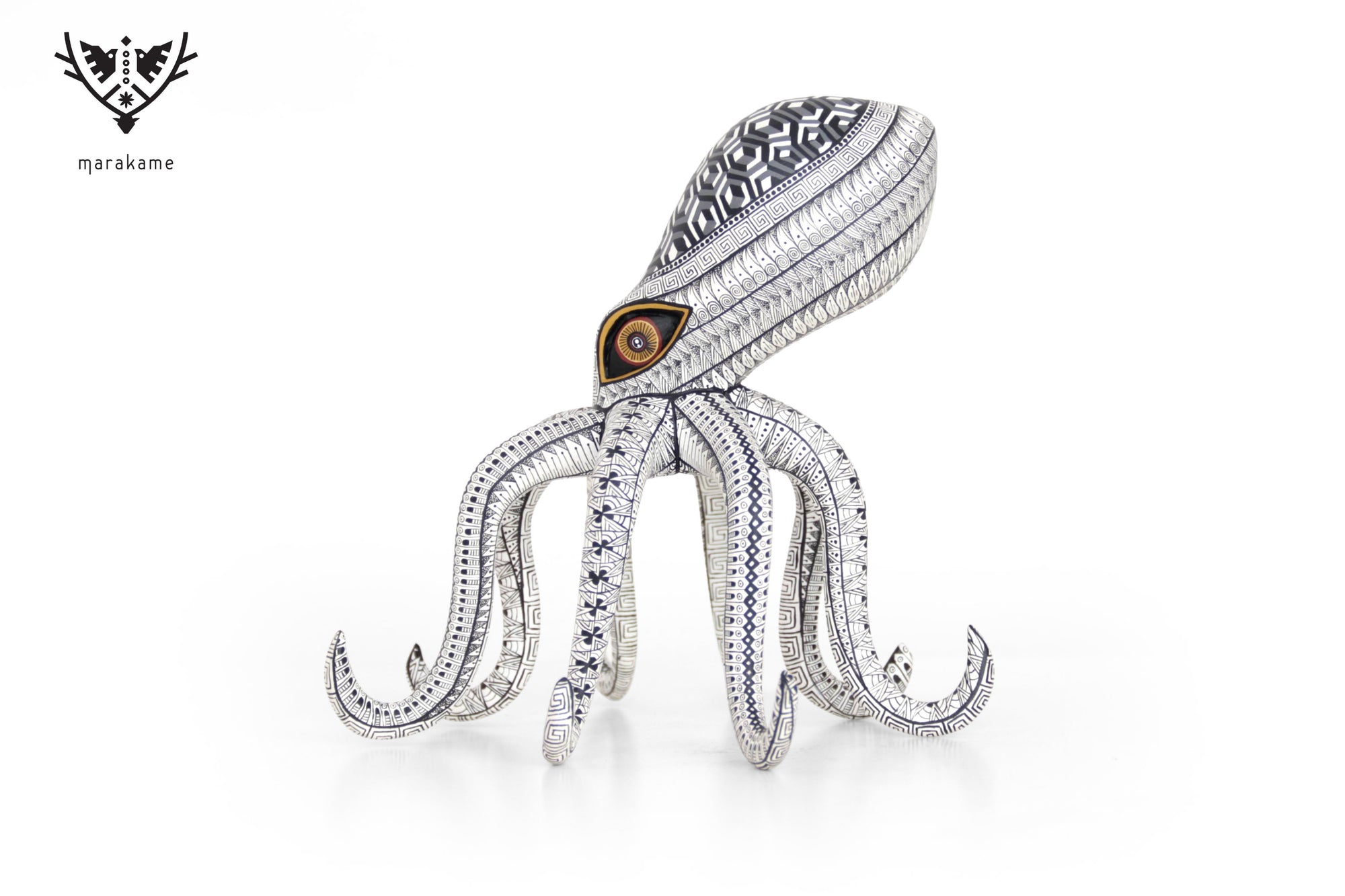 Alebrije - Pulpo blanco