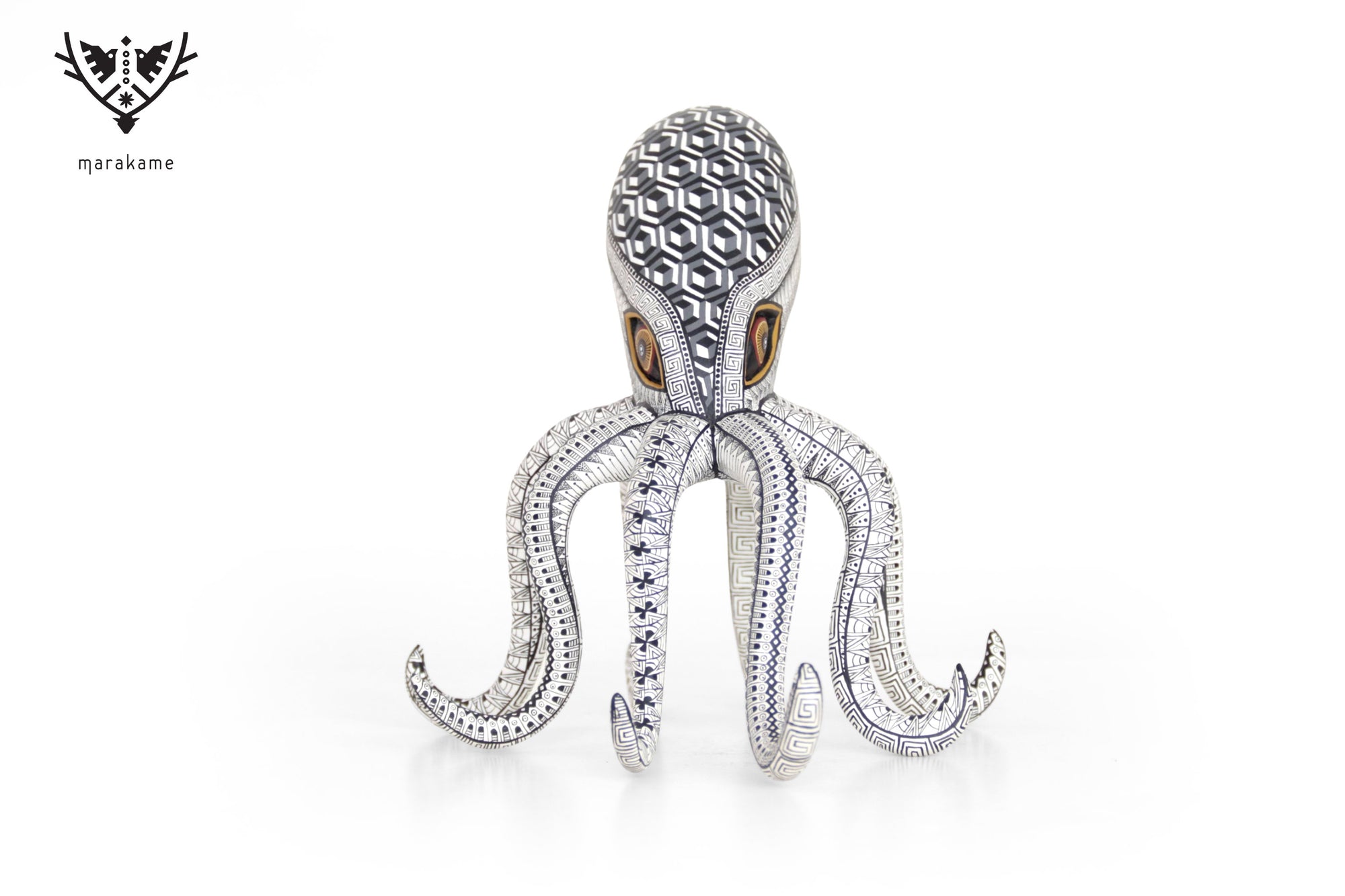 Alebrije - Pulpo blanco