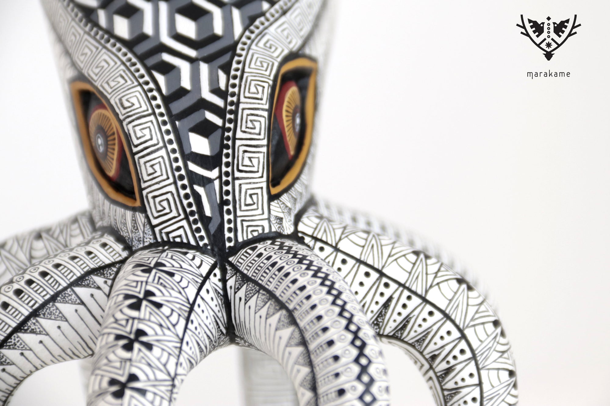 Alebrije - Pulpo blanco