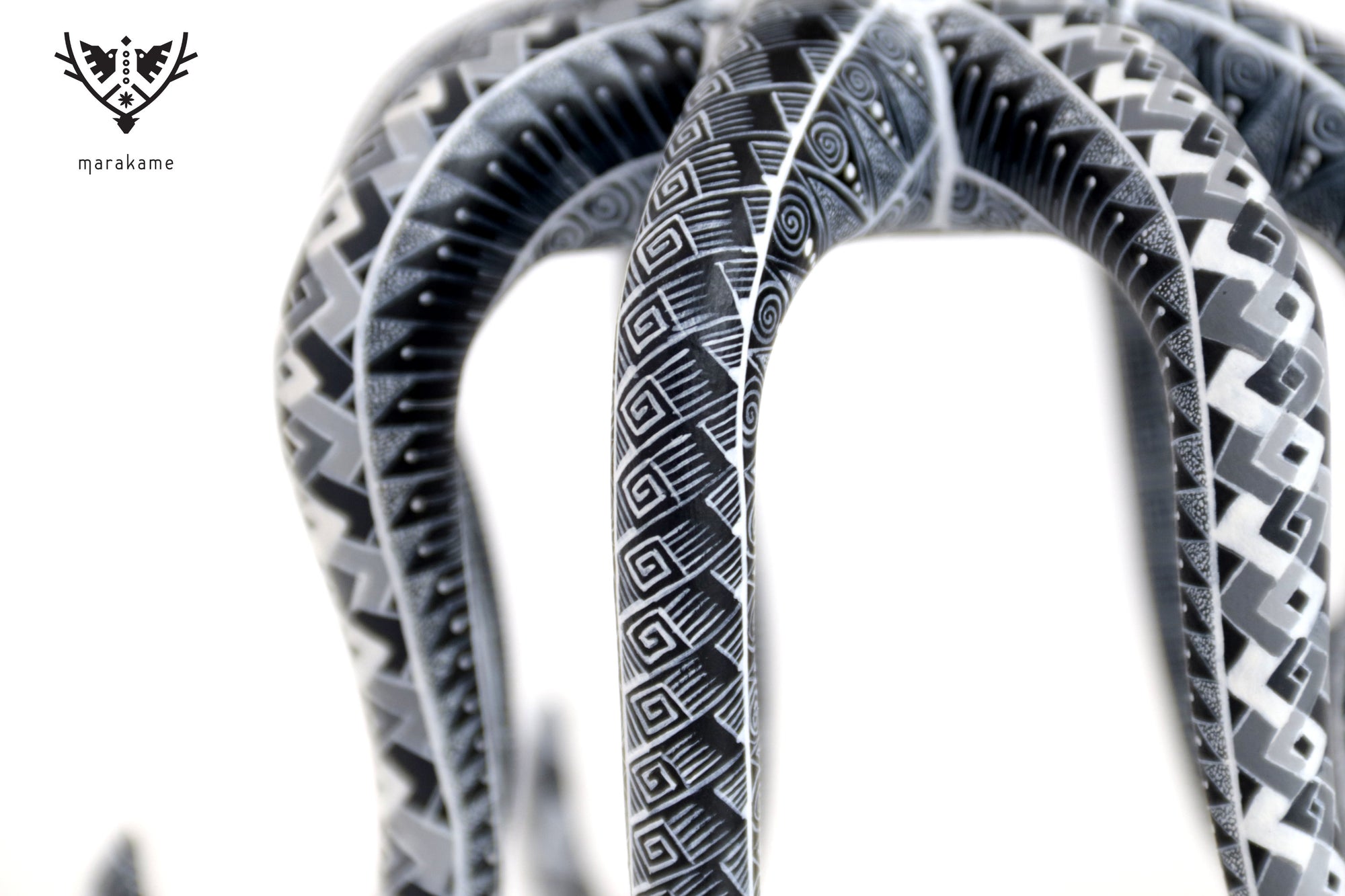 Alebrije - Schwarzer Oktopus