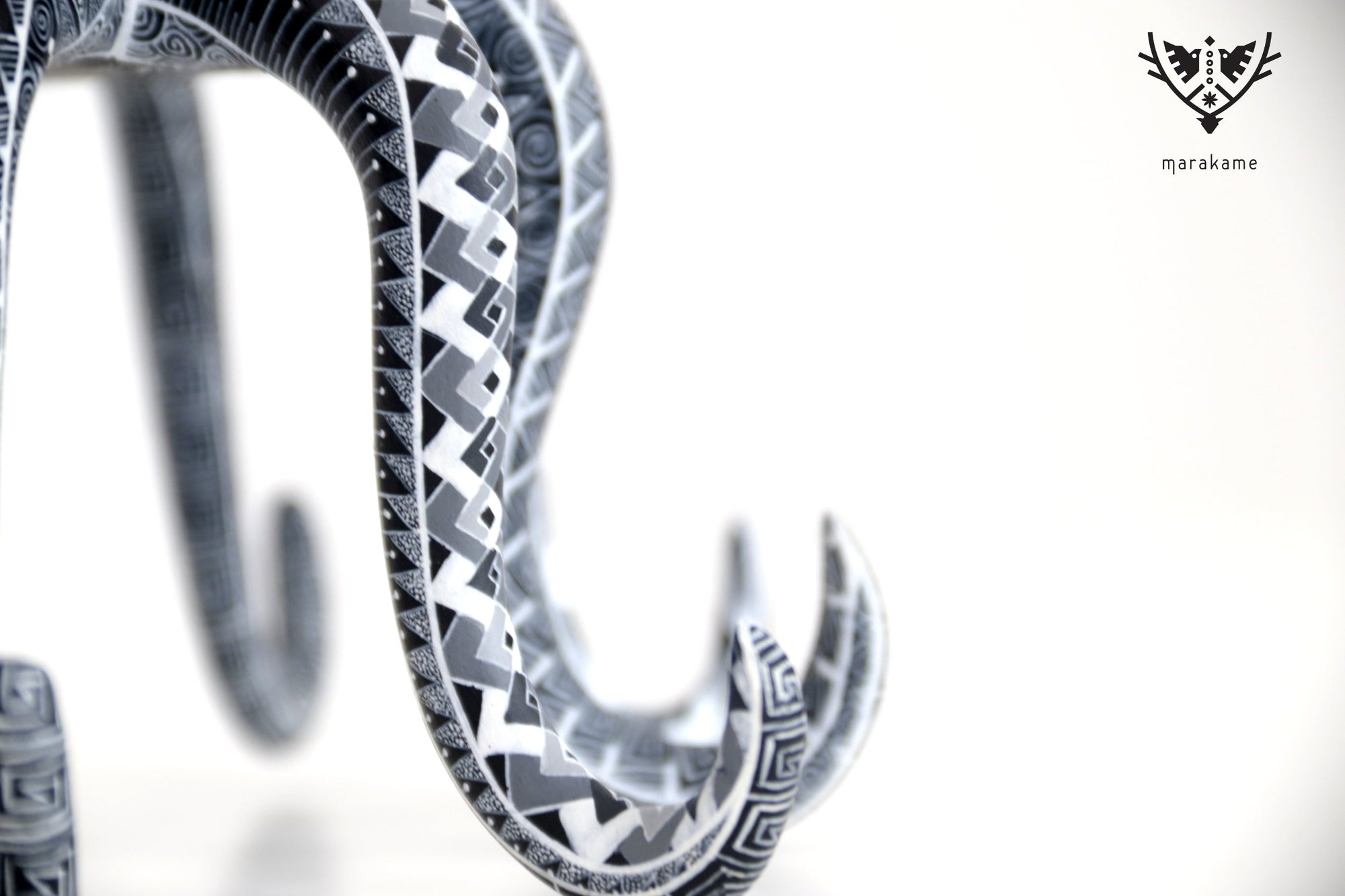 Alebrije - Schwarzer Oktopus