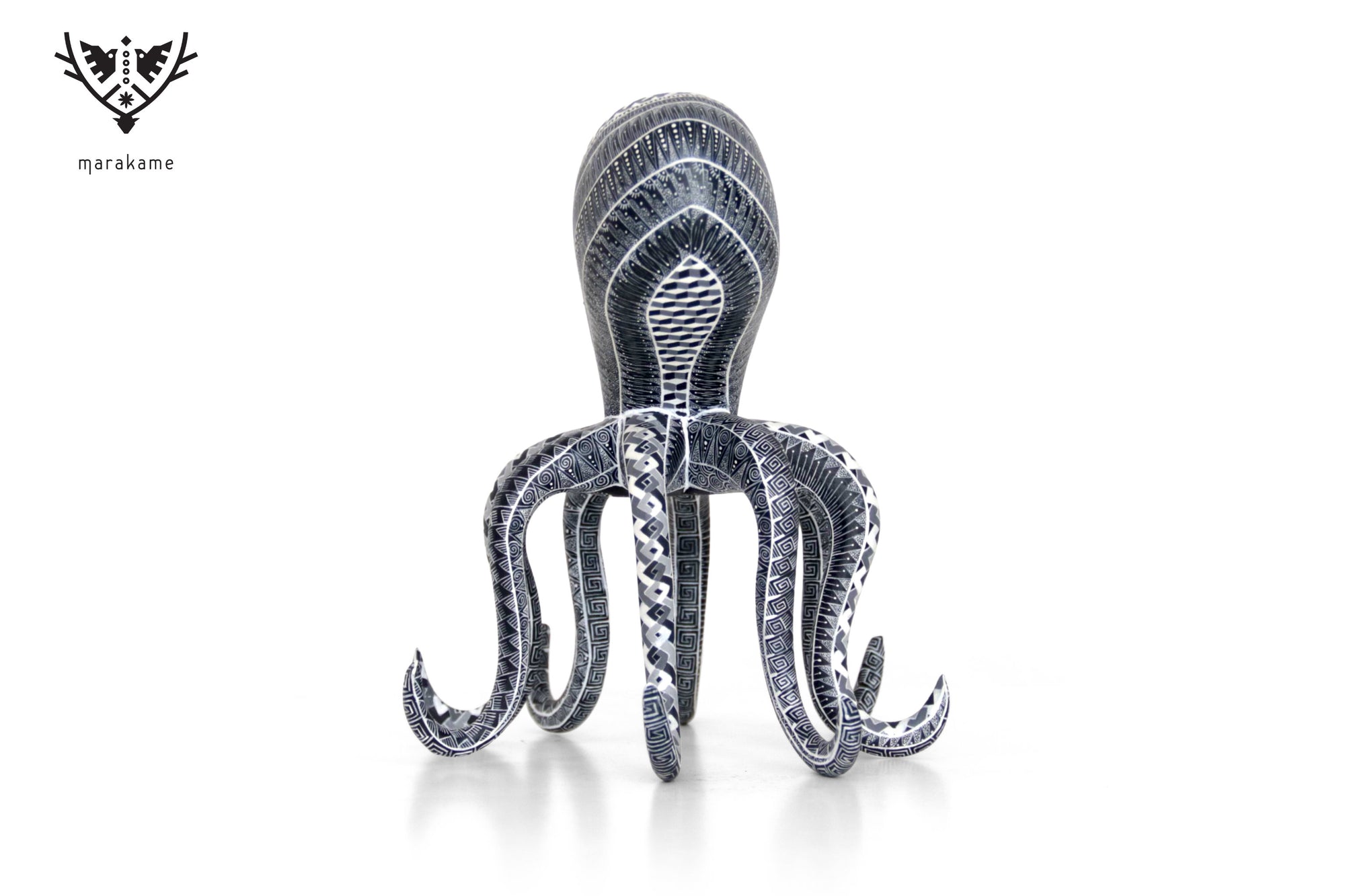 Alebrije - Schwarzer Oktopus