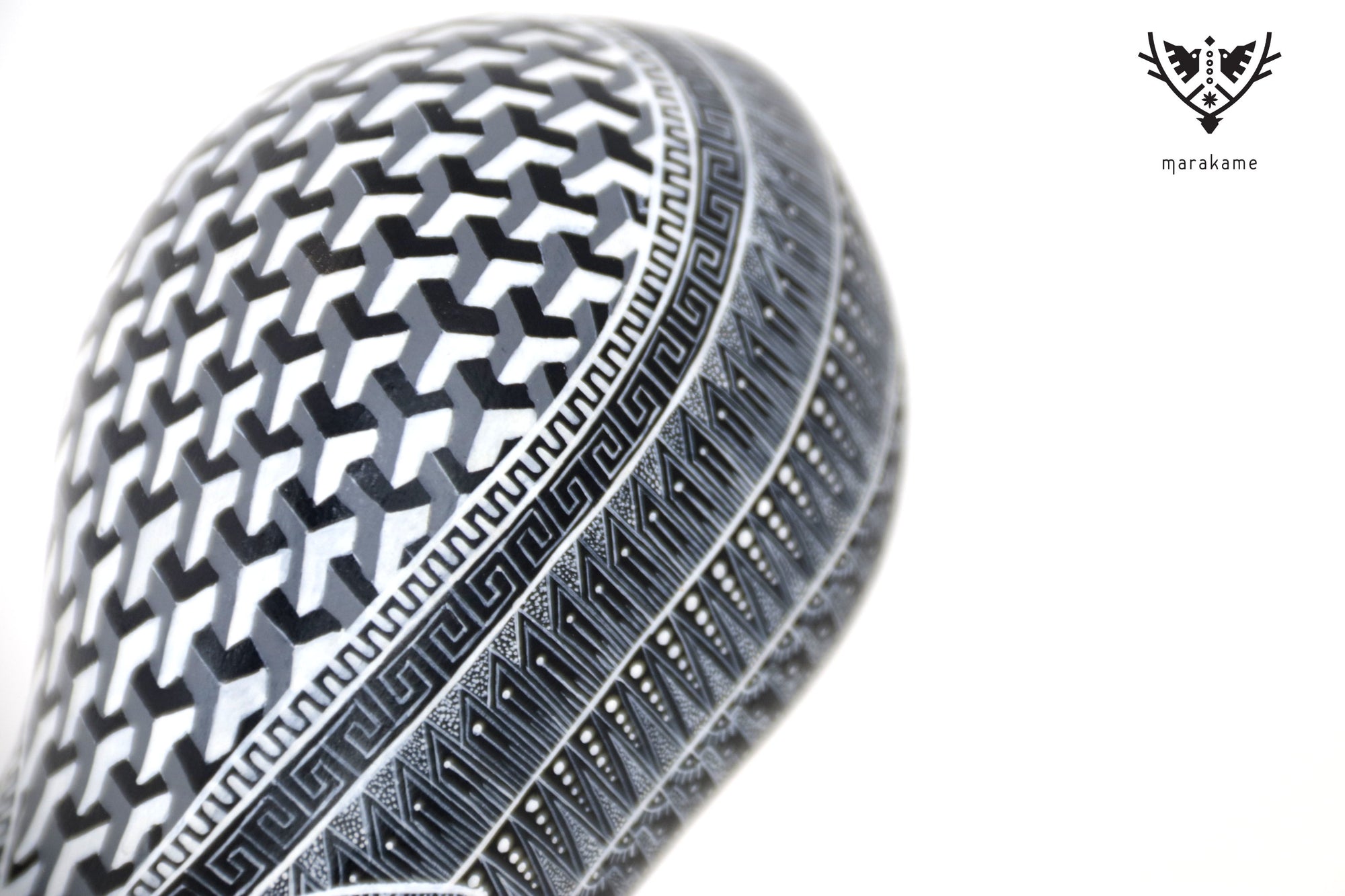 Alebrije - Schwarzer Oktopus