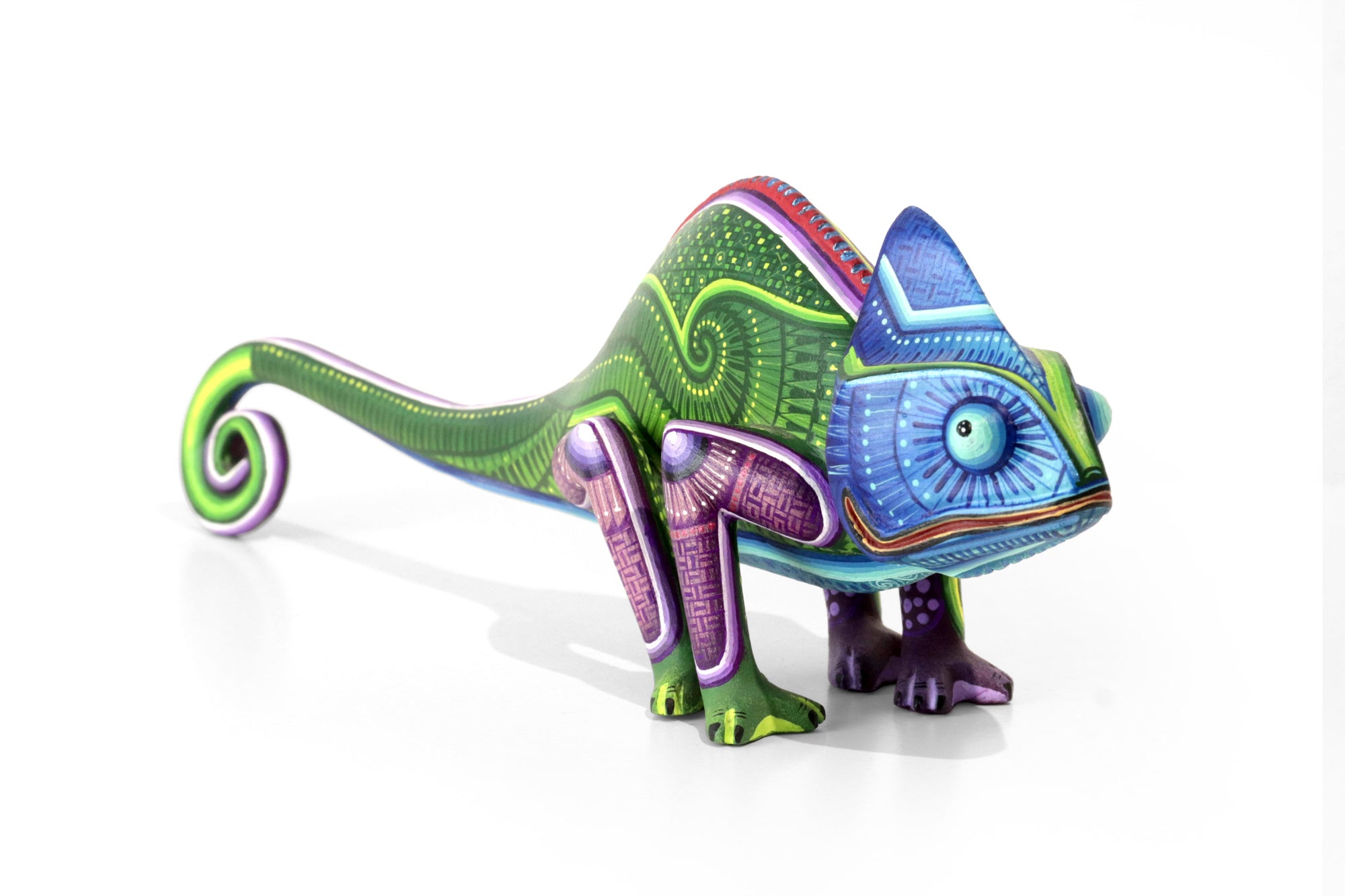 Alebrije Camaleón - La piel como códice