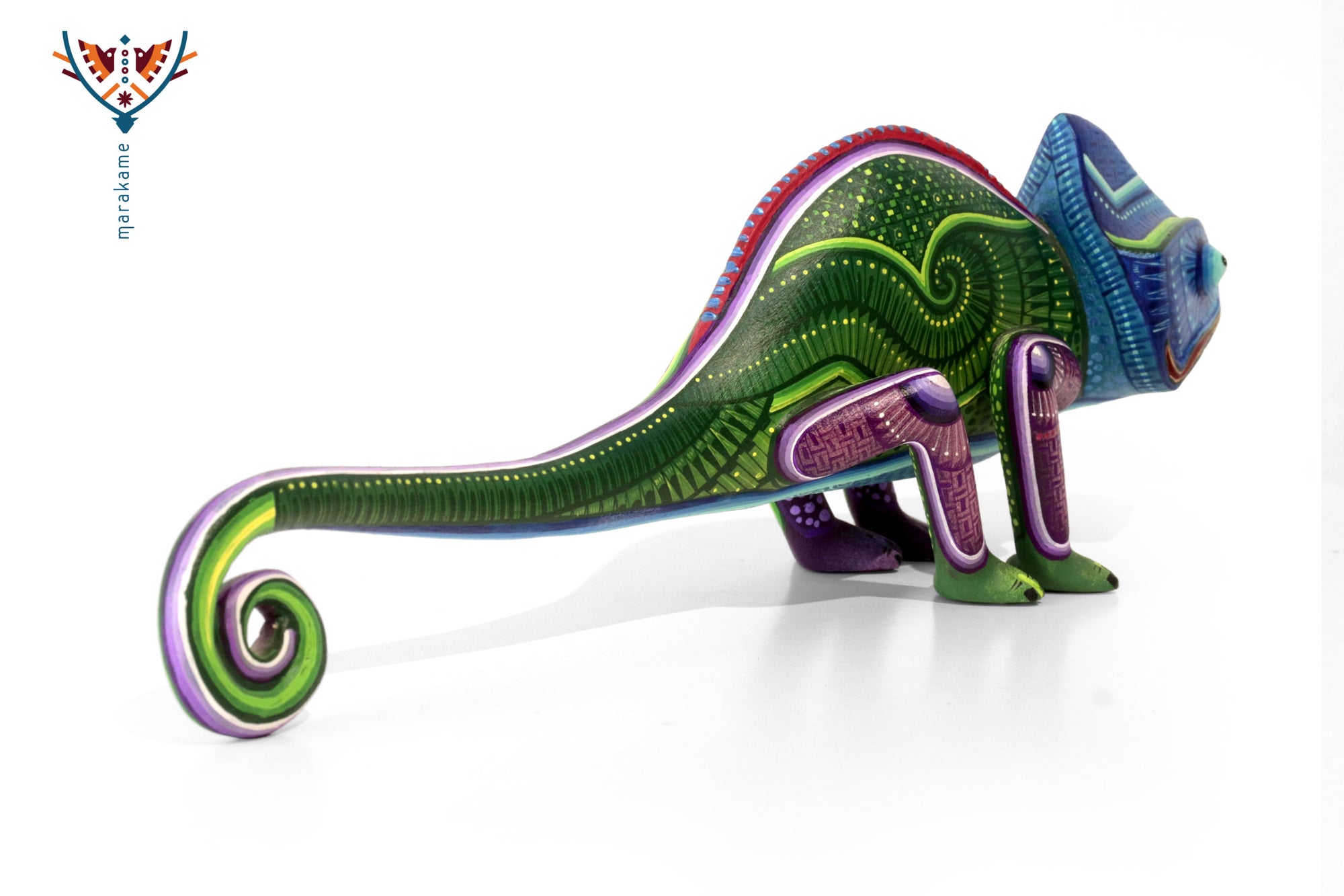 Alebrije Camaleón - La piel como códice