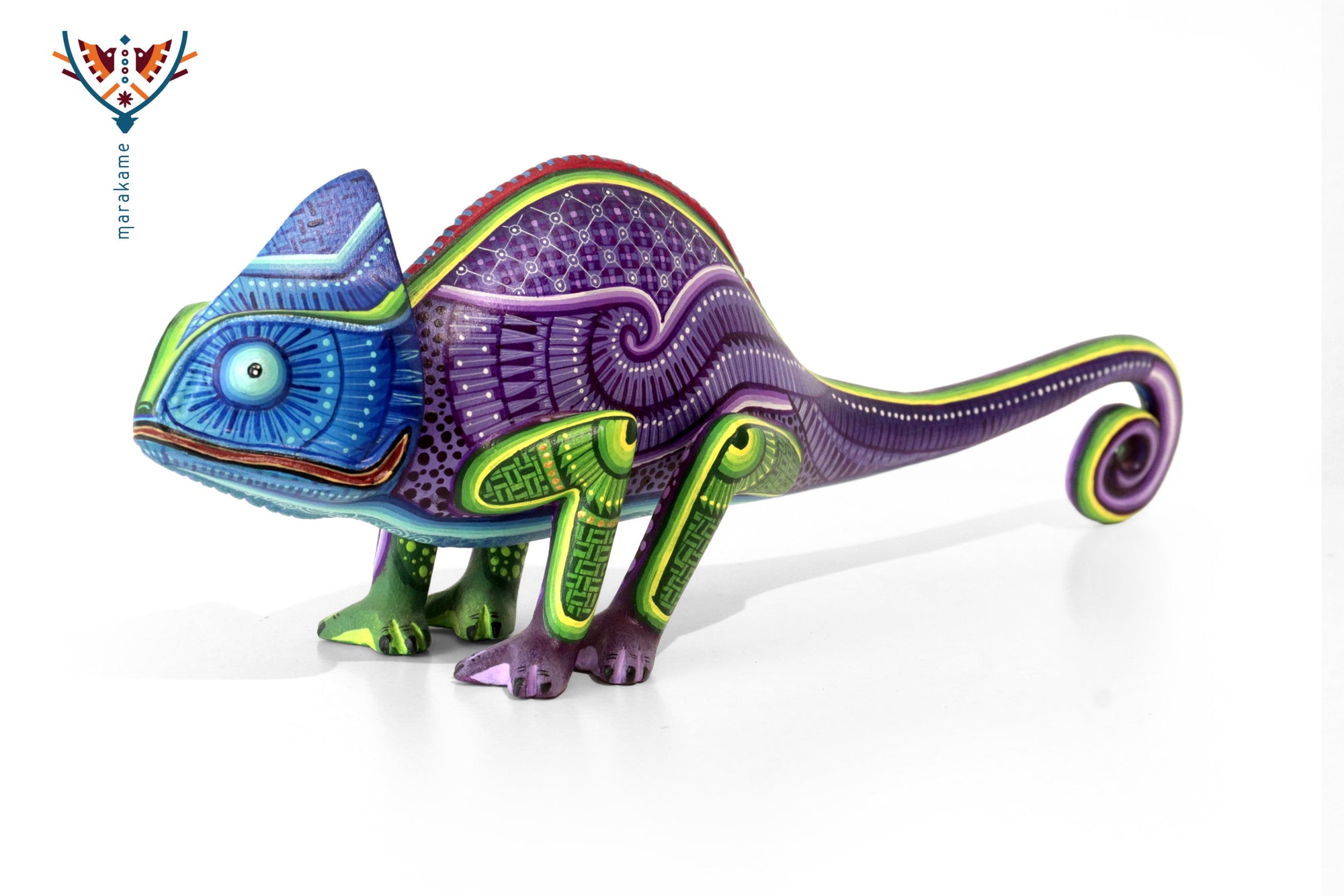 Alebrije Camaleón - La piel como códice