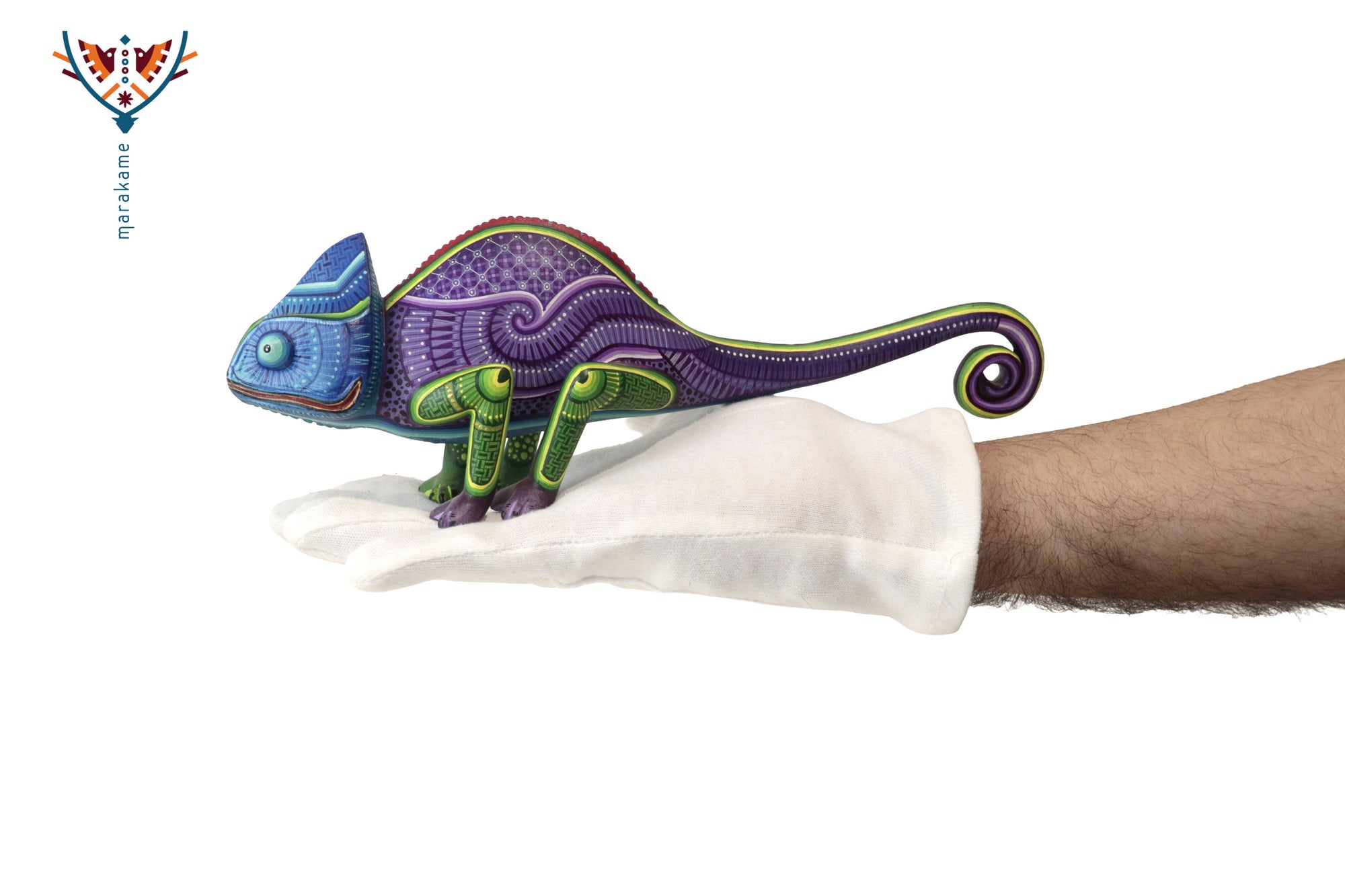 Alebrije Camaleón - La piel como códice