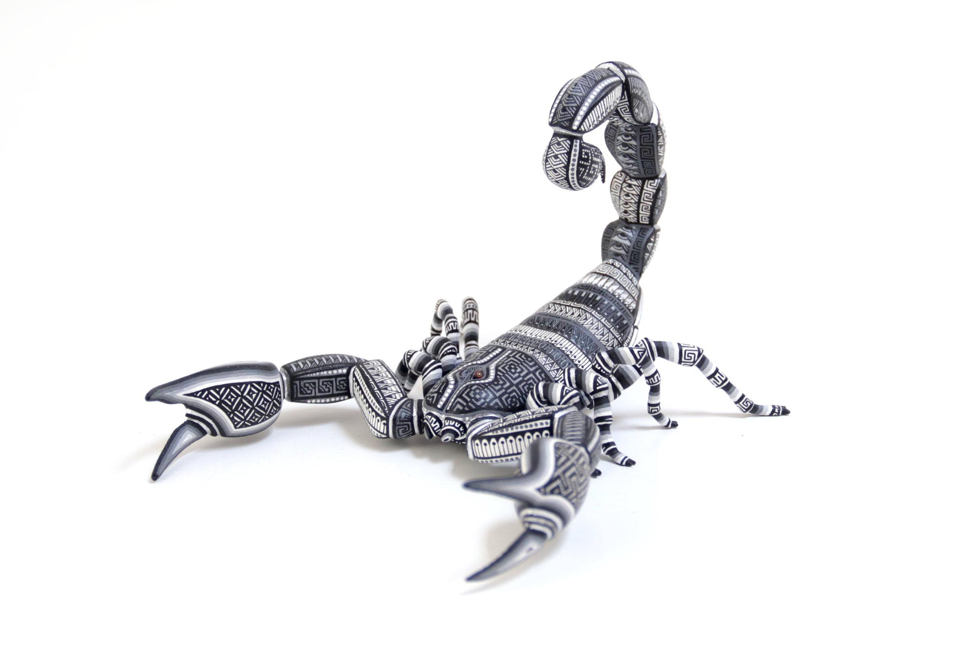 Alebrije – Escorpión Zapoteca – El Guardián Segmentado del Umbral