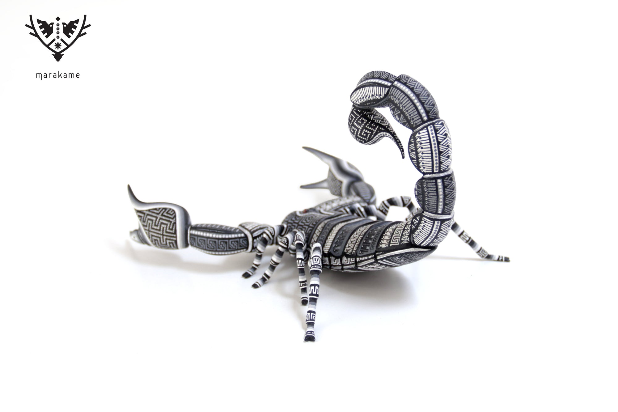 Alebrije – Escorpión Zapoteca – El Guardián Segmentado del Umbral