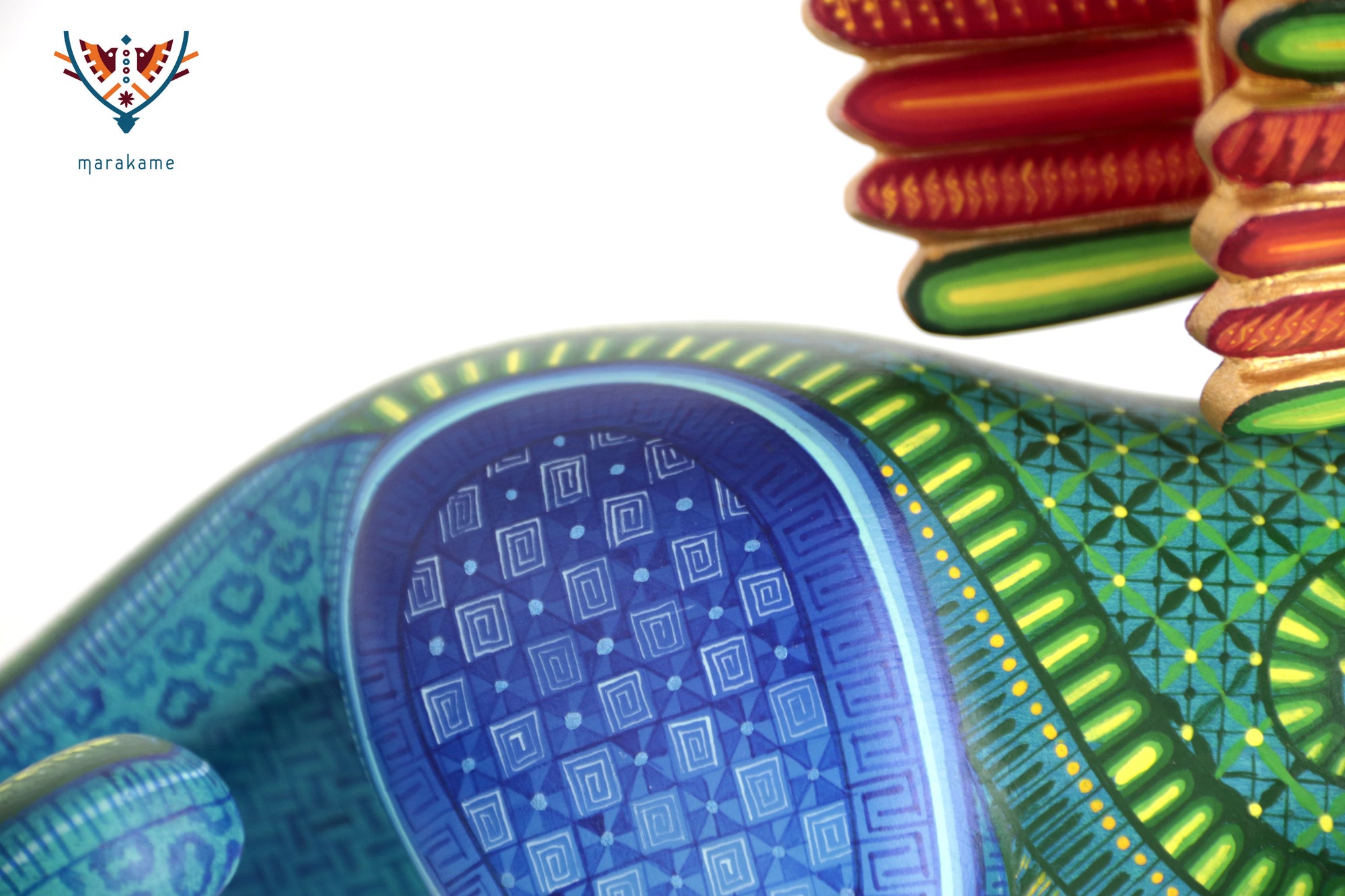 Alebrije – Geflügelter Jaguar der aufgehenden Sonne – Neubeginn, Kraft und Transformation