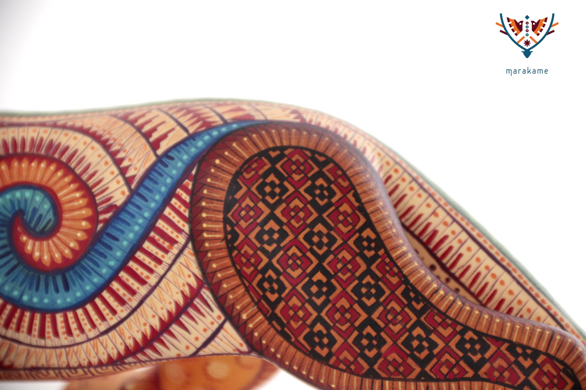 Alebrije - Mother Jaguar of Mitla - Protection, lineage and quest