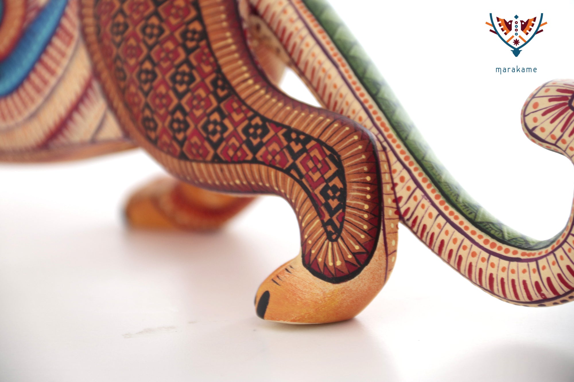 Alebrije - Mother Jaguar of Mitla - Protection, lineage and quest