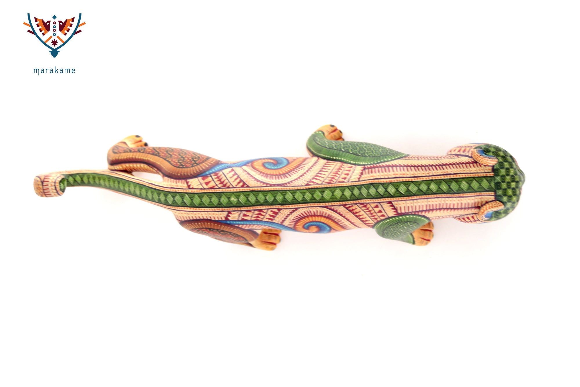 Alebrije - Mother Jaguar of Mitla - Protection, lineage and quest
