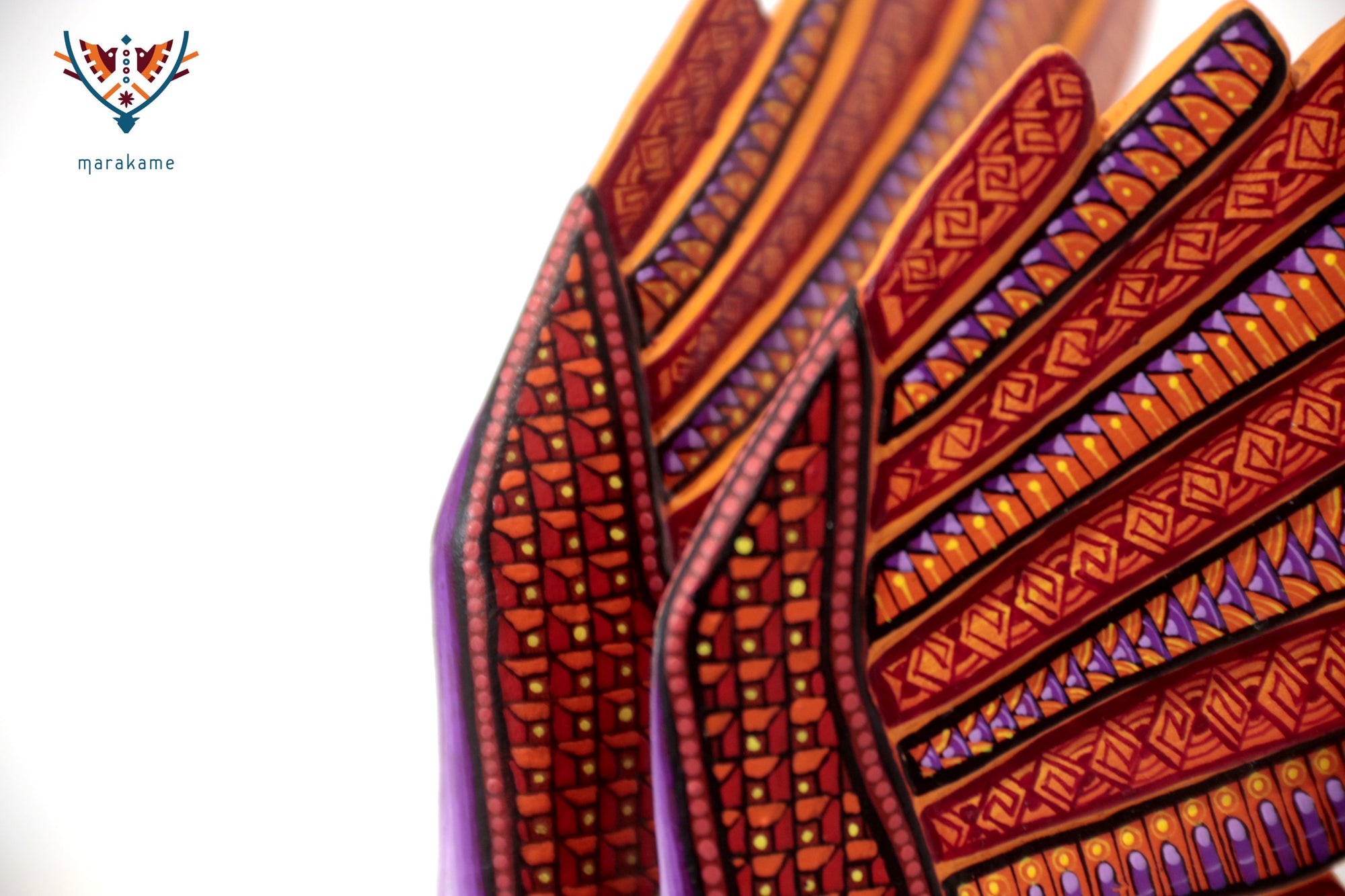 Alebrije Lechuza - Alas del fuego ceremonial