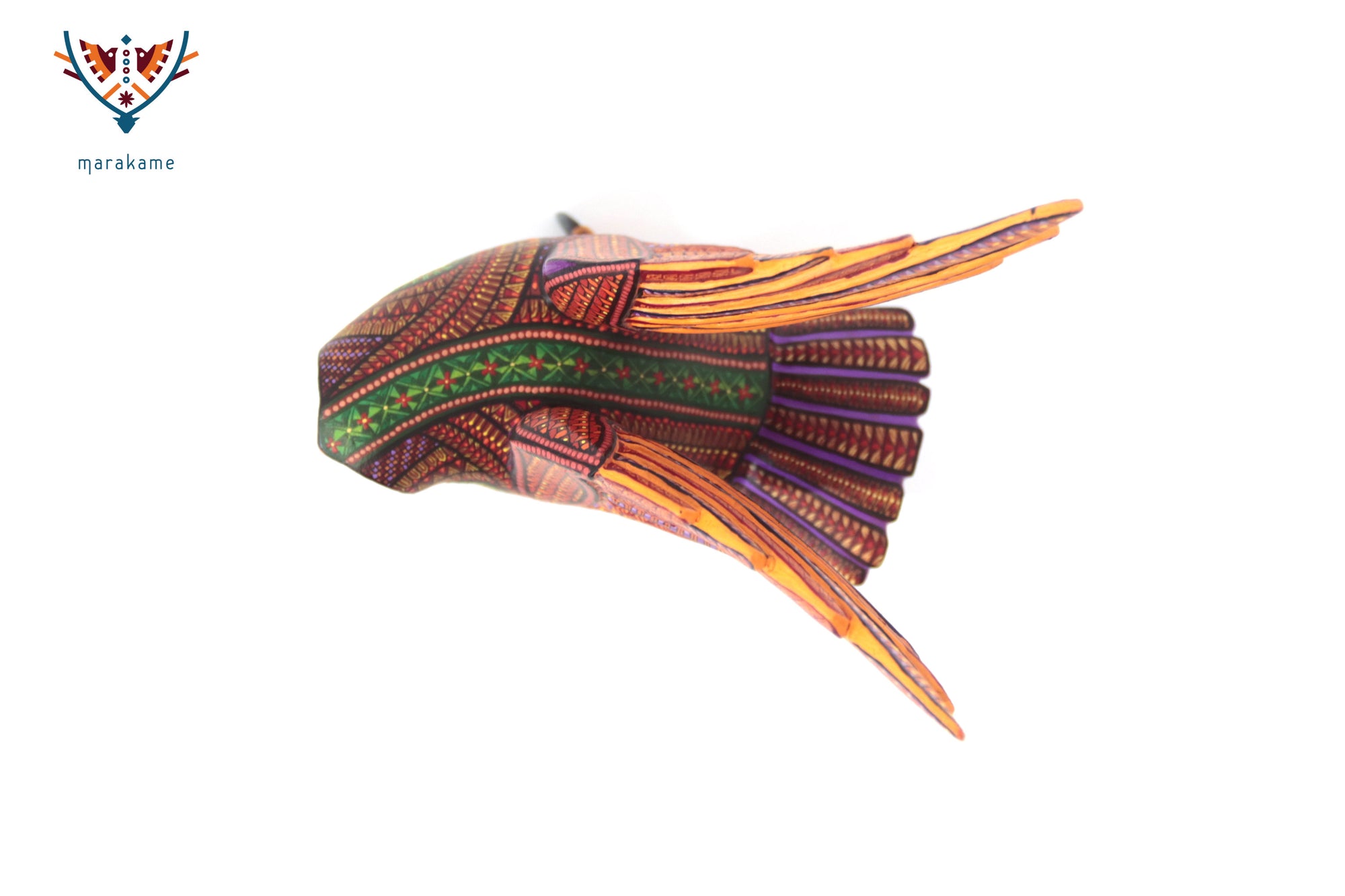 Alebrije Lechuza - Alas del fuego ceremonial