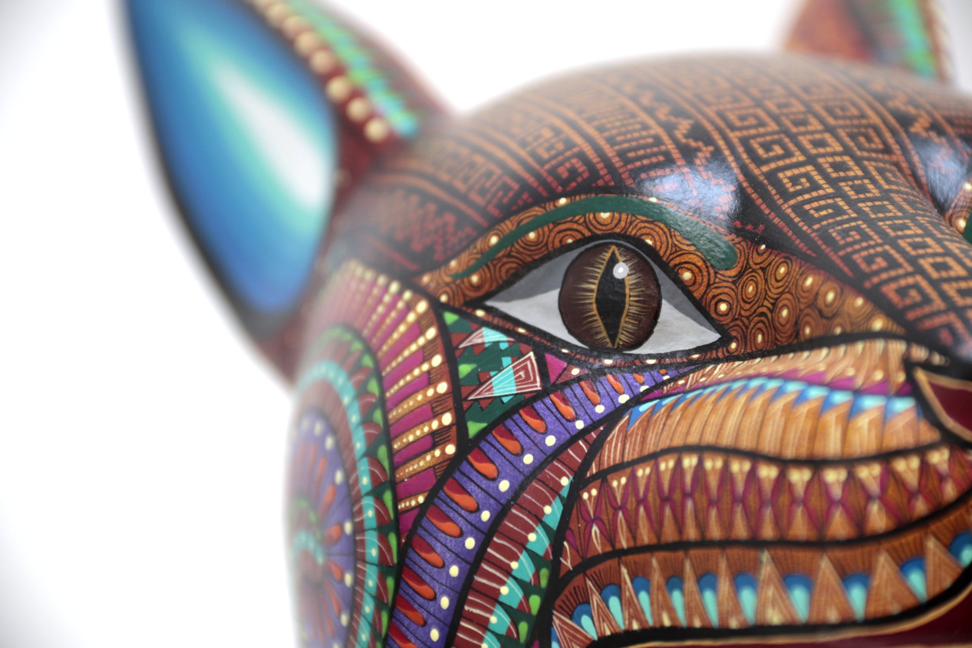 Alebrije – Jaguar con Rana – Cosmología del Instinto y la Lluvia