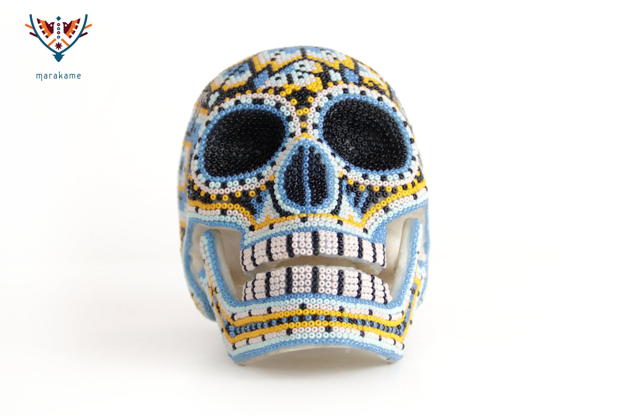 Calavera Huichol Mediana - Eyekame - Cielo geométrico del agua solar