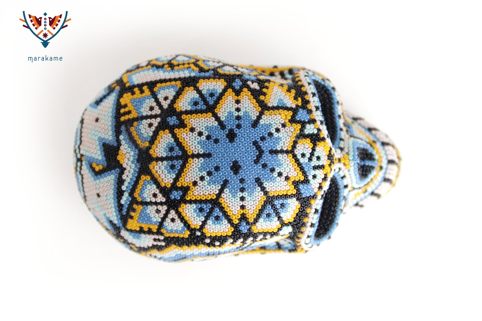 Calavera Huichol Mediana - Eyekame - Cielo geométrico del agua solar