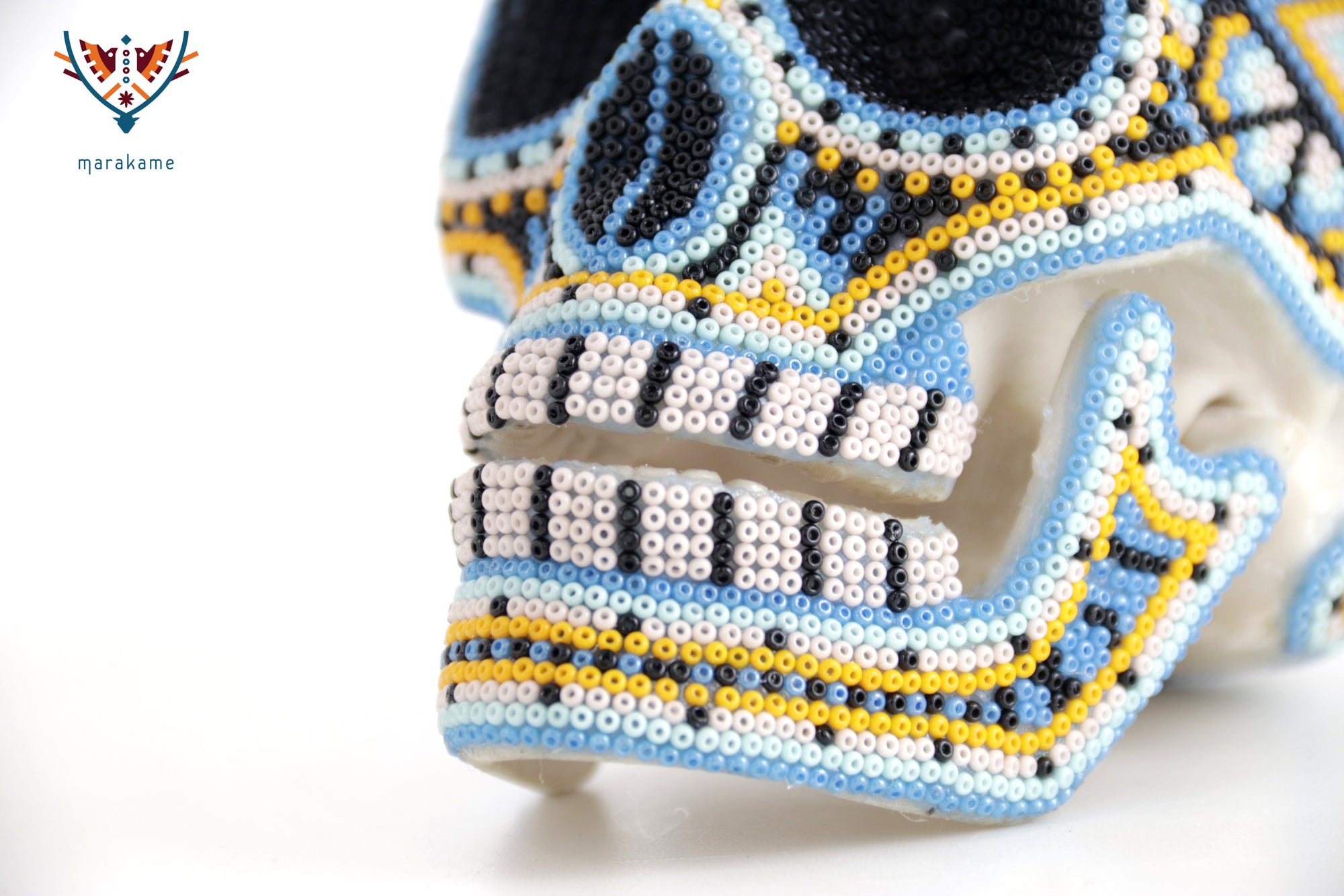 Calavera Huichol Mediana - Eyekame - Cielo geométrico del agua solar