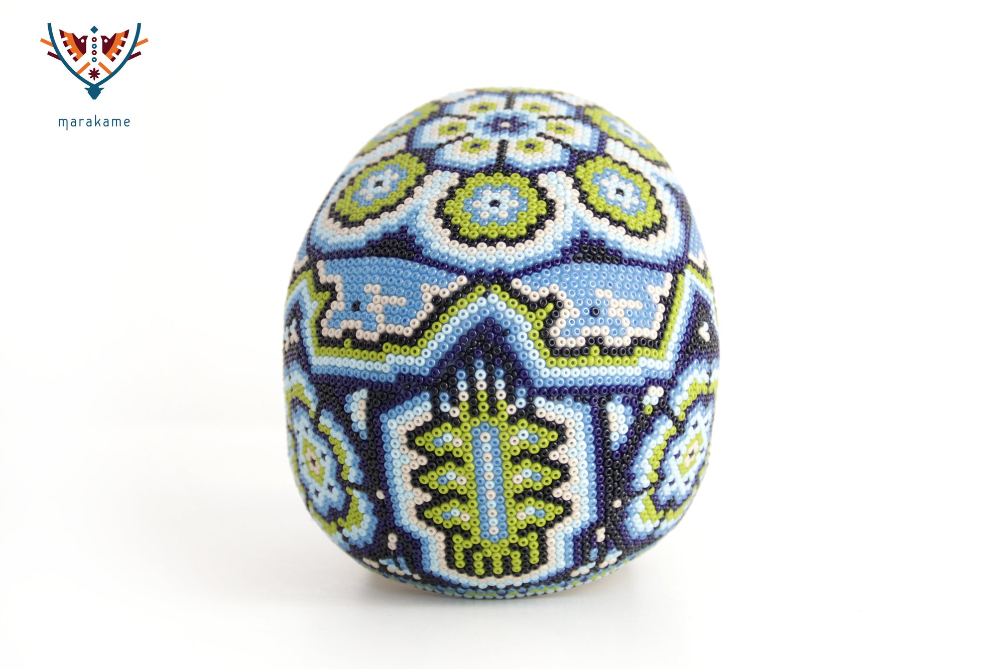 Calavera Huichol Mediana - Eyekame - Río nocturno de los cuatro rumbos