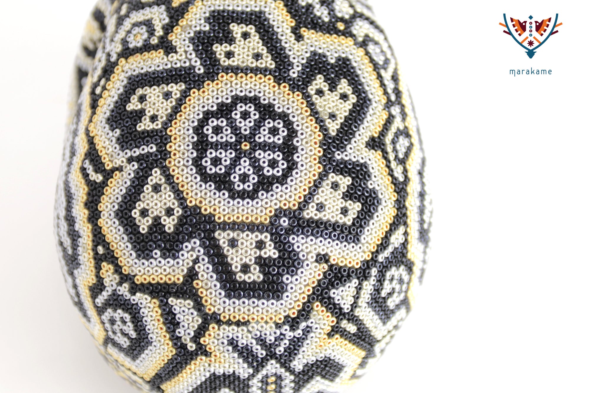Calavera Huichol Mediana - Eyekame - Senderos de obsidiana y eco solar