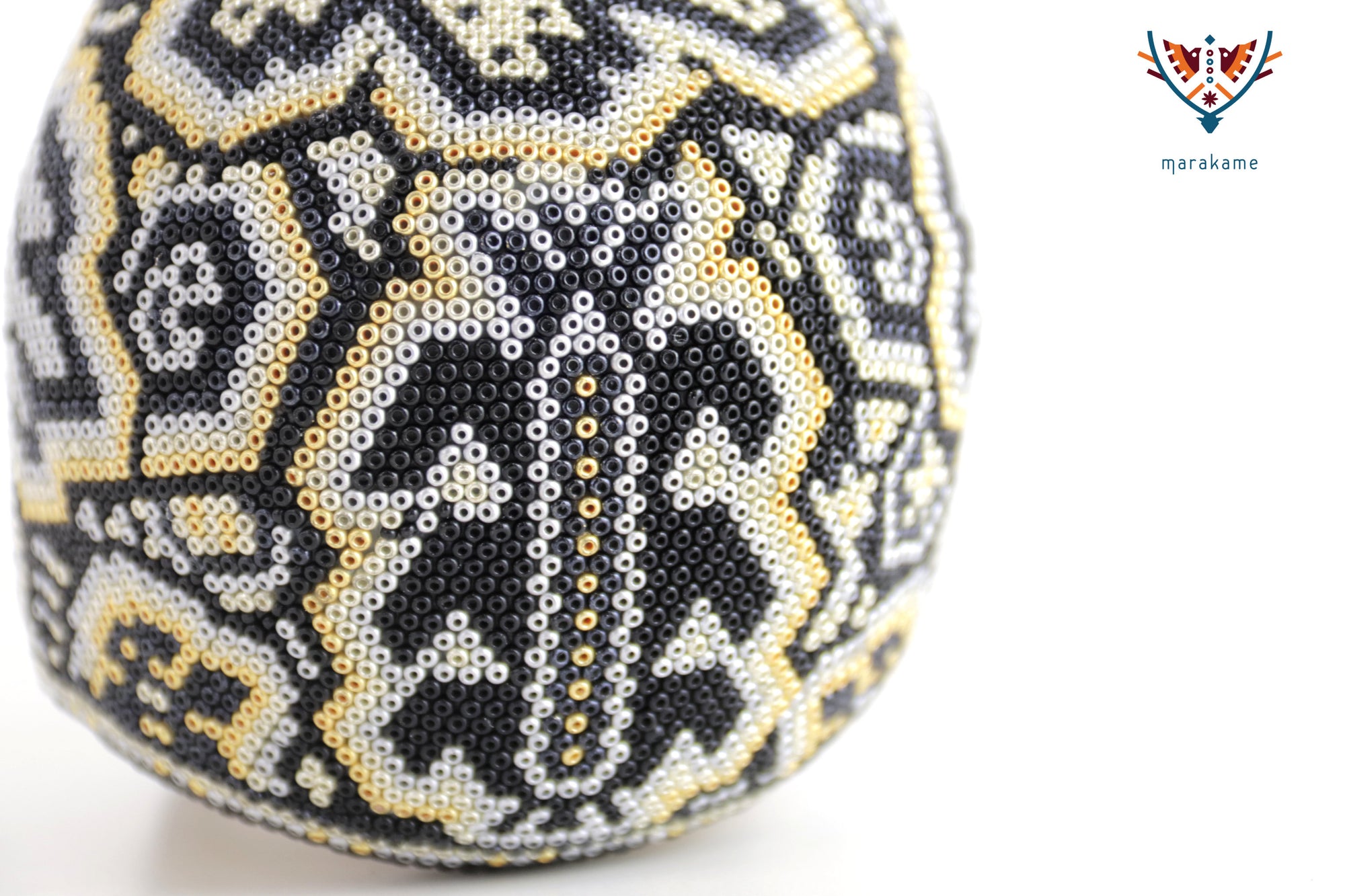 Calavera Huichol Mediana - Eyekame - Senderos de obsidiana y eco solar