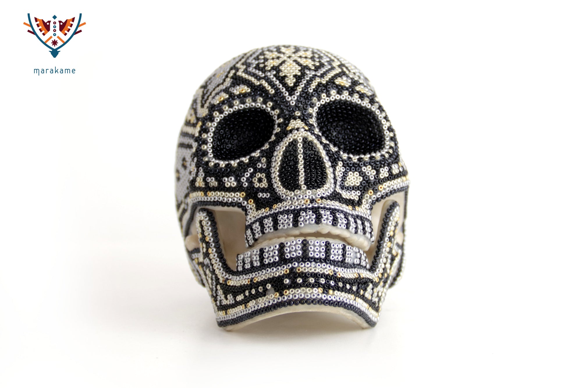 Calavera Huichol Mediana - Eyekame - Senderos del eclipse silencioso