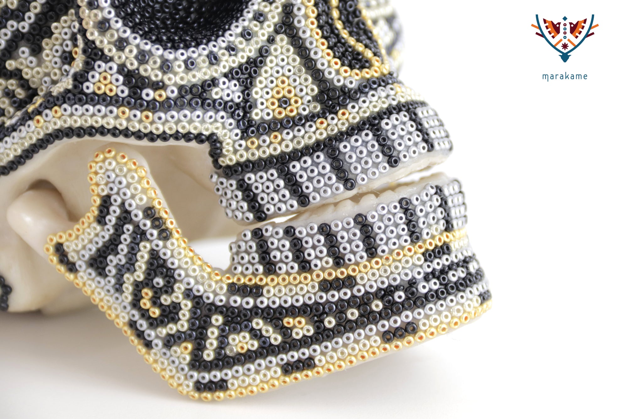 Calavera Huichol Mediana - Eyekame - Laberinto Nocturno