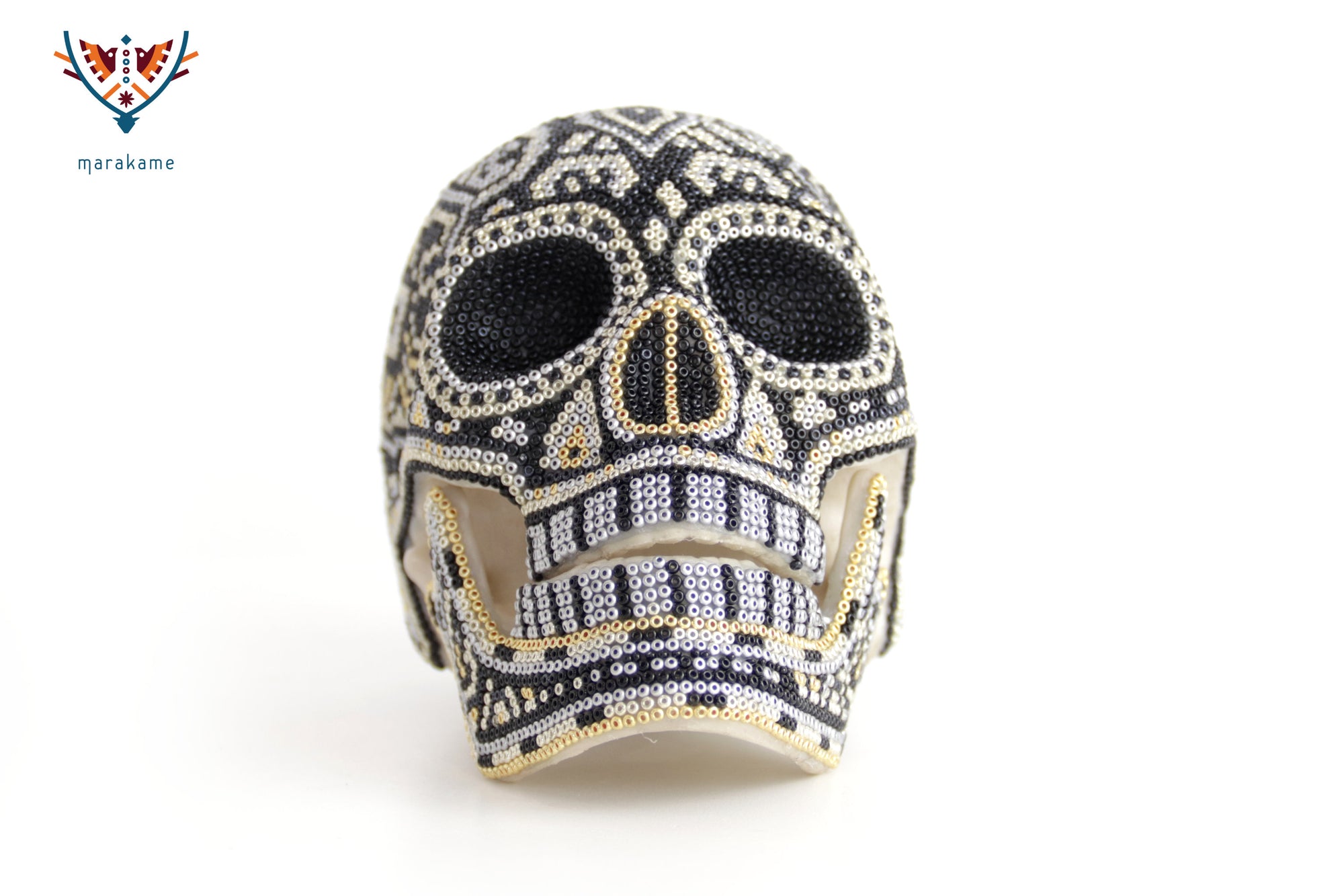 Calavera Huichol Mediana - Eyekame - Laberinto Nocturno