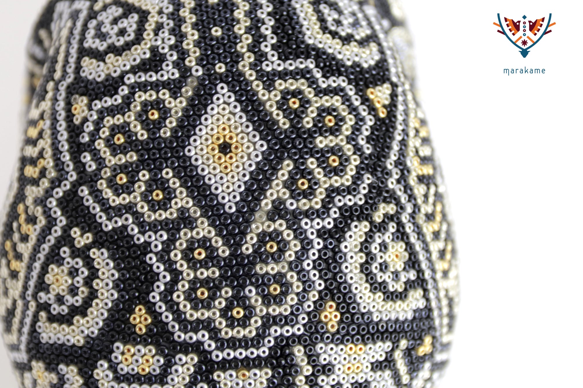 Calavera Huichol Mediana - Eyekame - Laberinto Nocturno