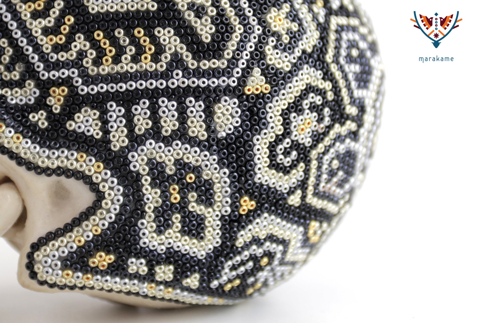 Calavera Huichol Mediana - Eyekame - Laberinto Nocturno