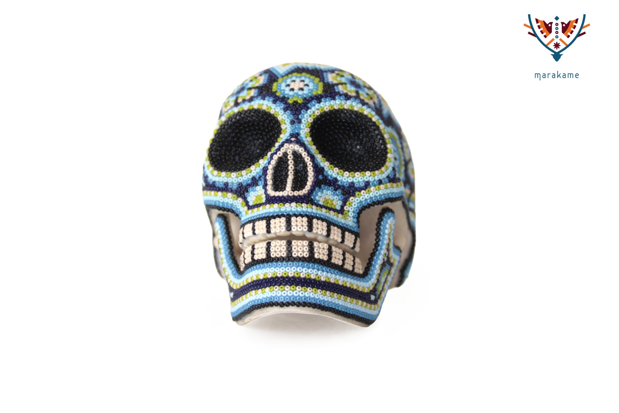 Calavera Huichol Mediana – Eyekame – Jardín del Cielo