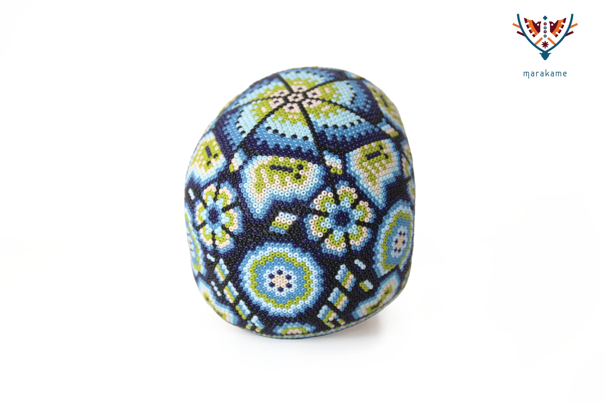 Calavera Huichol Mediana – Eyekame – Jardín del Cielo