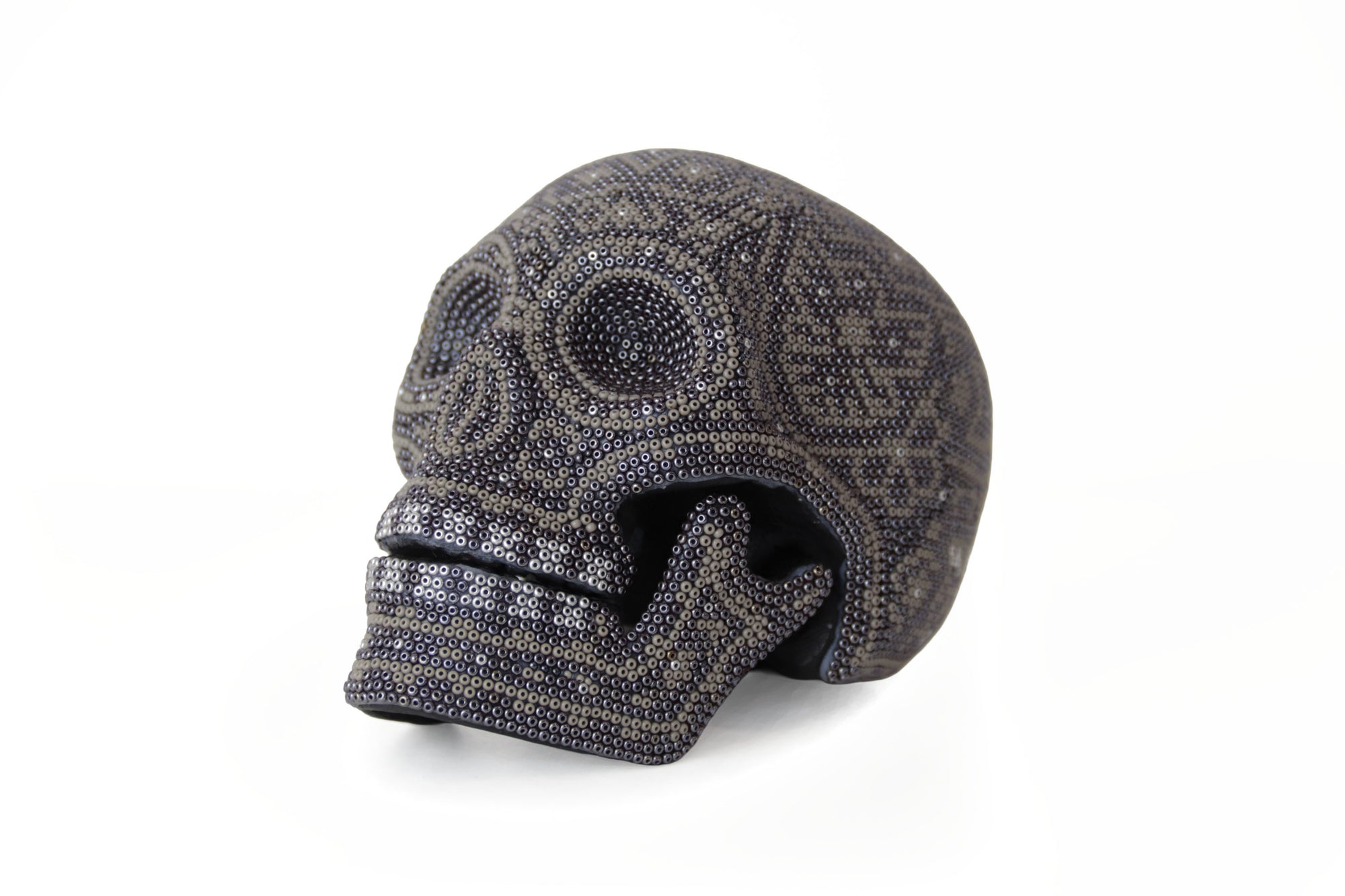 Calavera Huichol Mediana - Eyekame - Espiral del Silencio