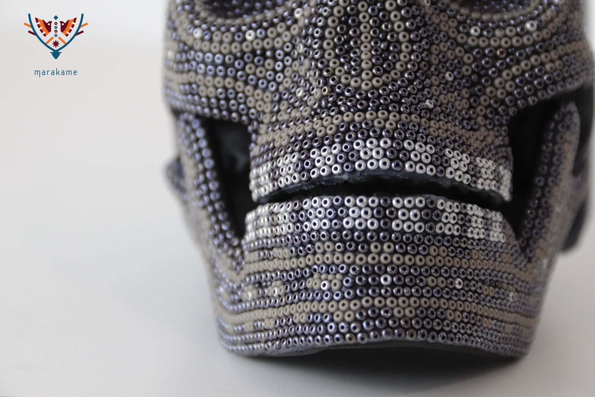 Calavera Huichol Mediana - Eyekame - Espiral del Silencio