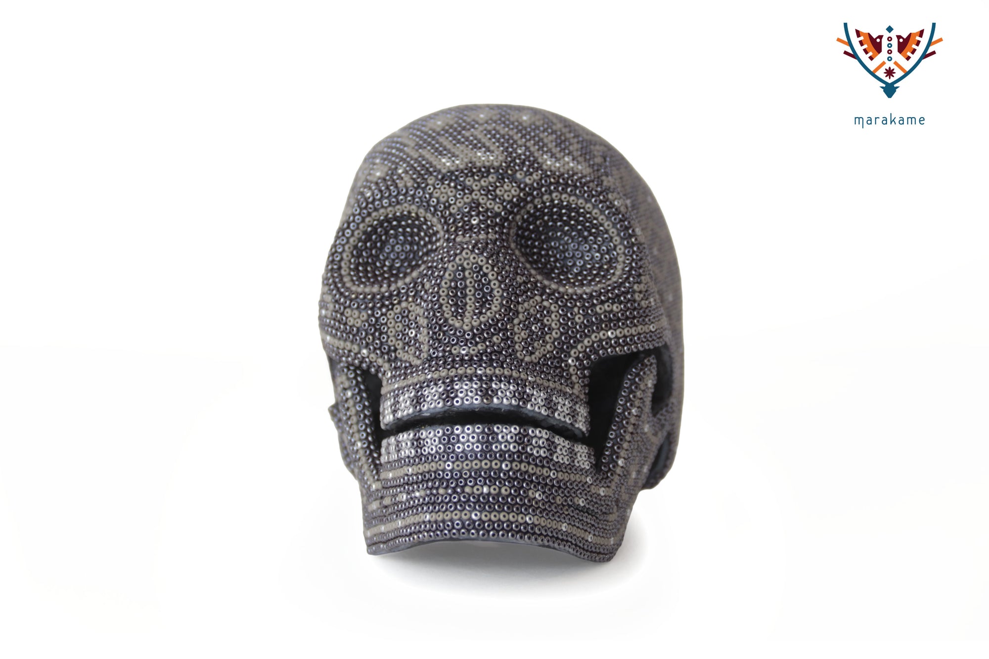 Calavera Huichol Mediana - Eyekame - Senderos de Ceniza
