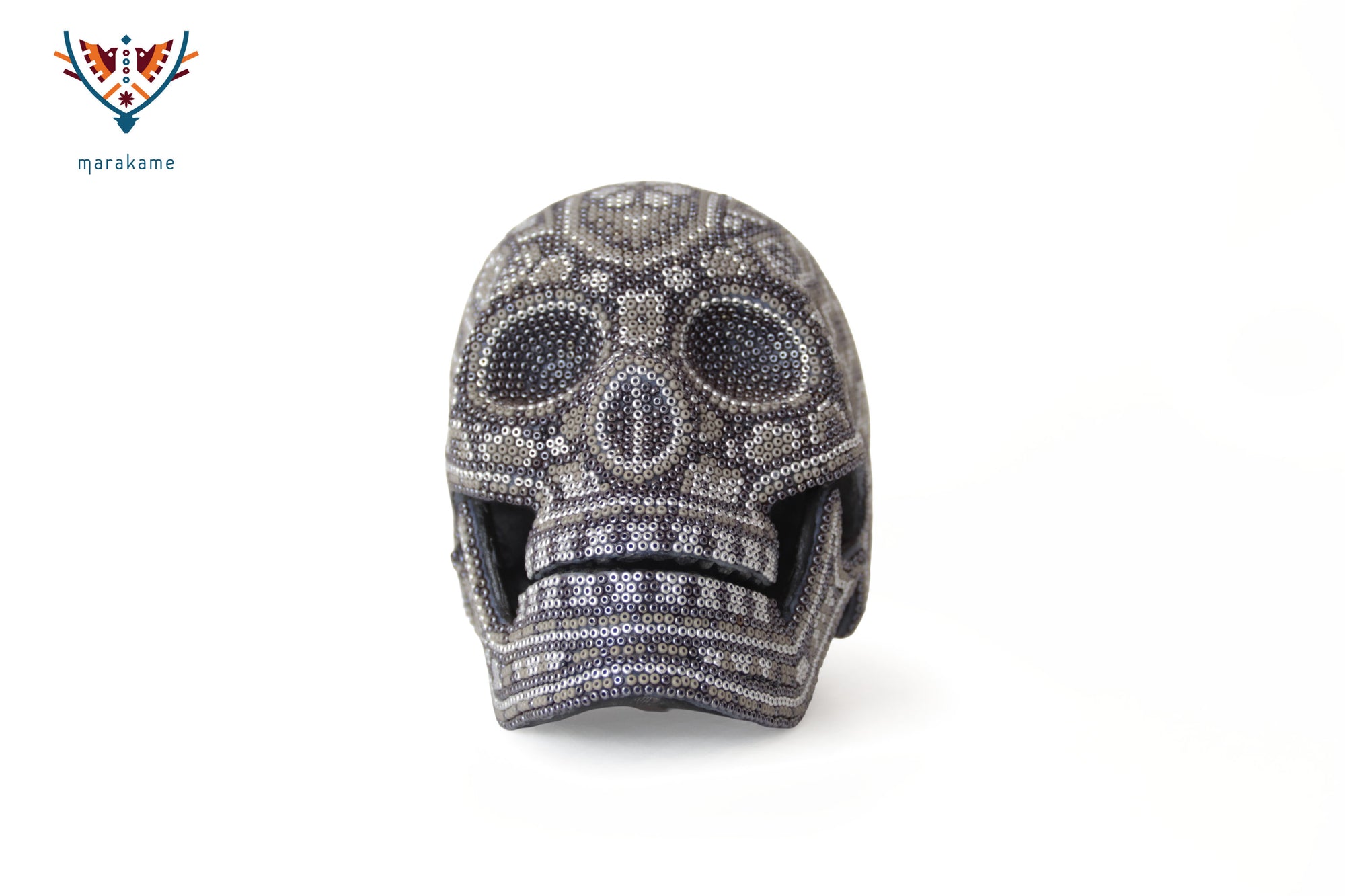 Calavera Huichol Mediana - Eyekame - Ecos de Obsidiana