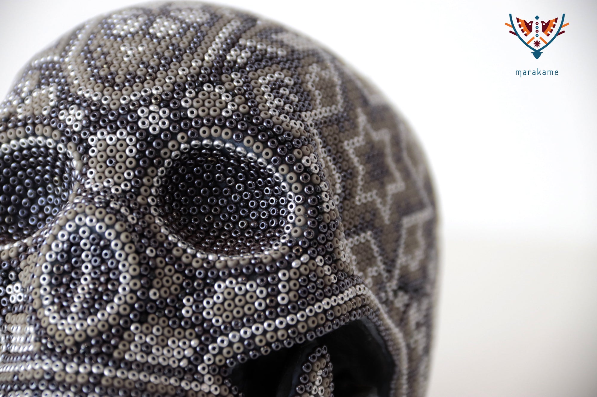 Calavera Huichol Mediana - Eyekame - Ecos de Obsidiana