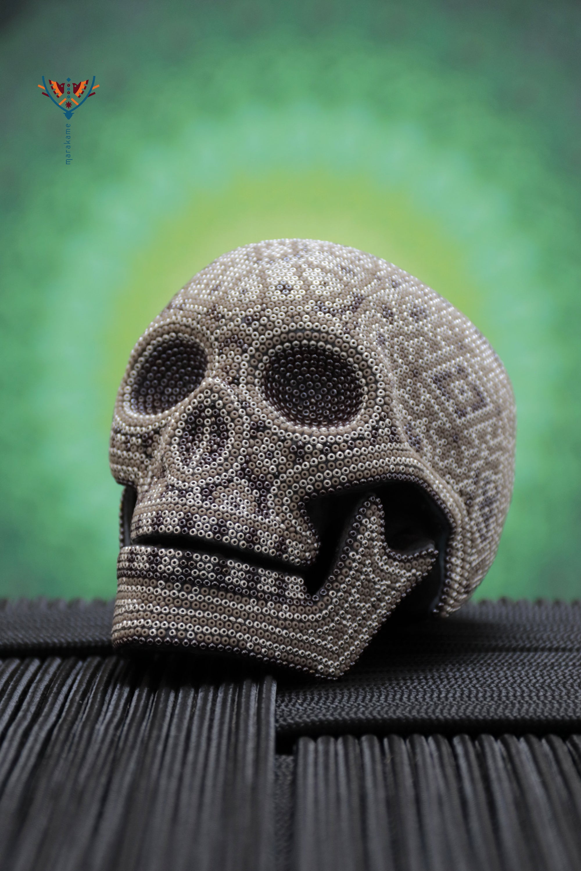 Calavera Huichol Escala Real - Kauyumari - Sendero del Venado Sagrado