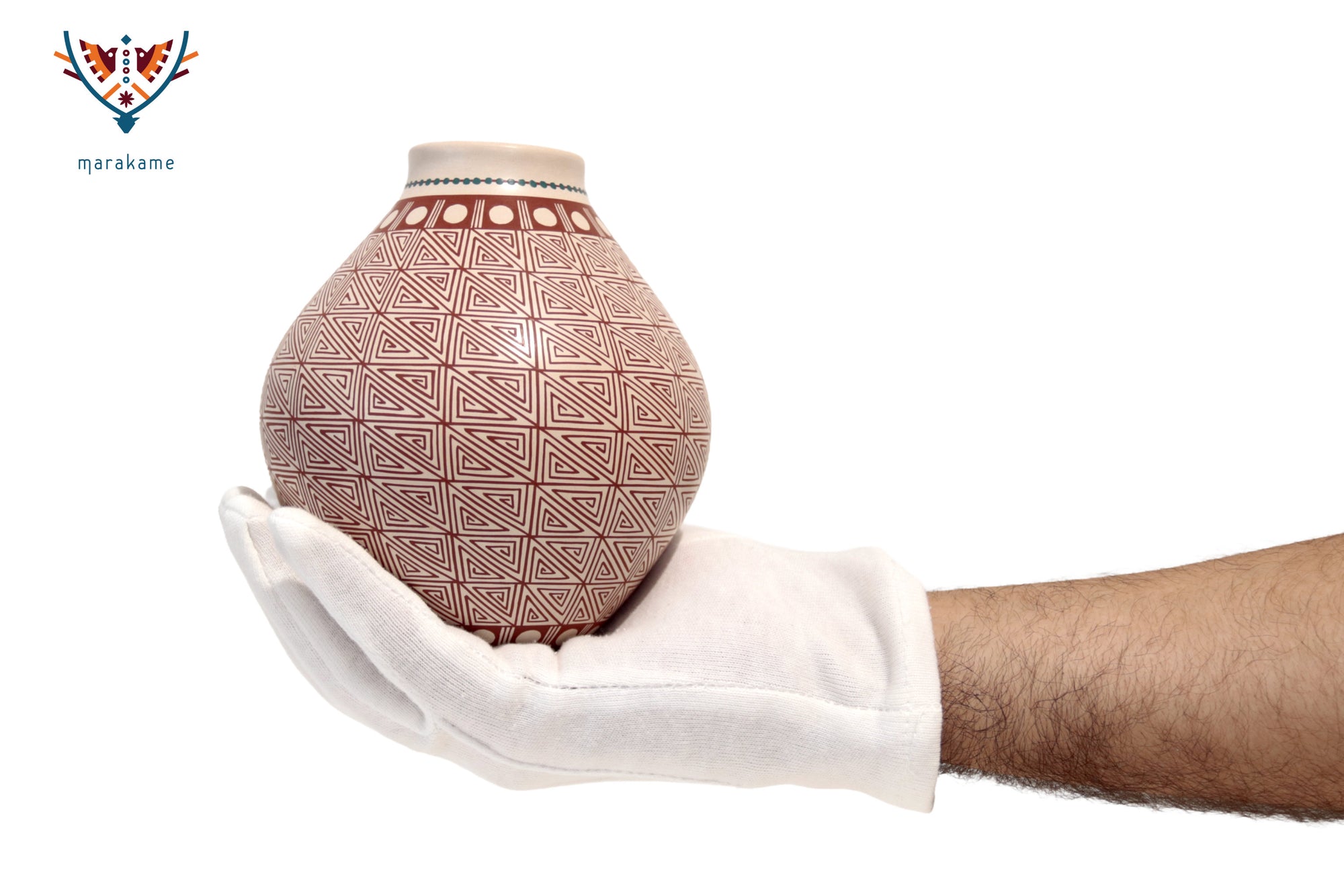 Cerámica de Mata Ortiz - Matriz textil