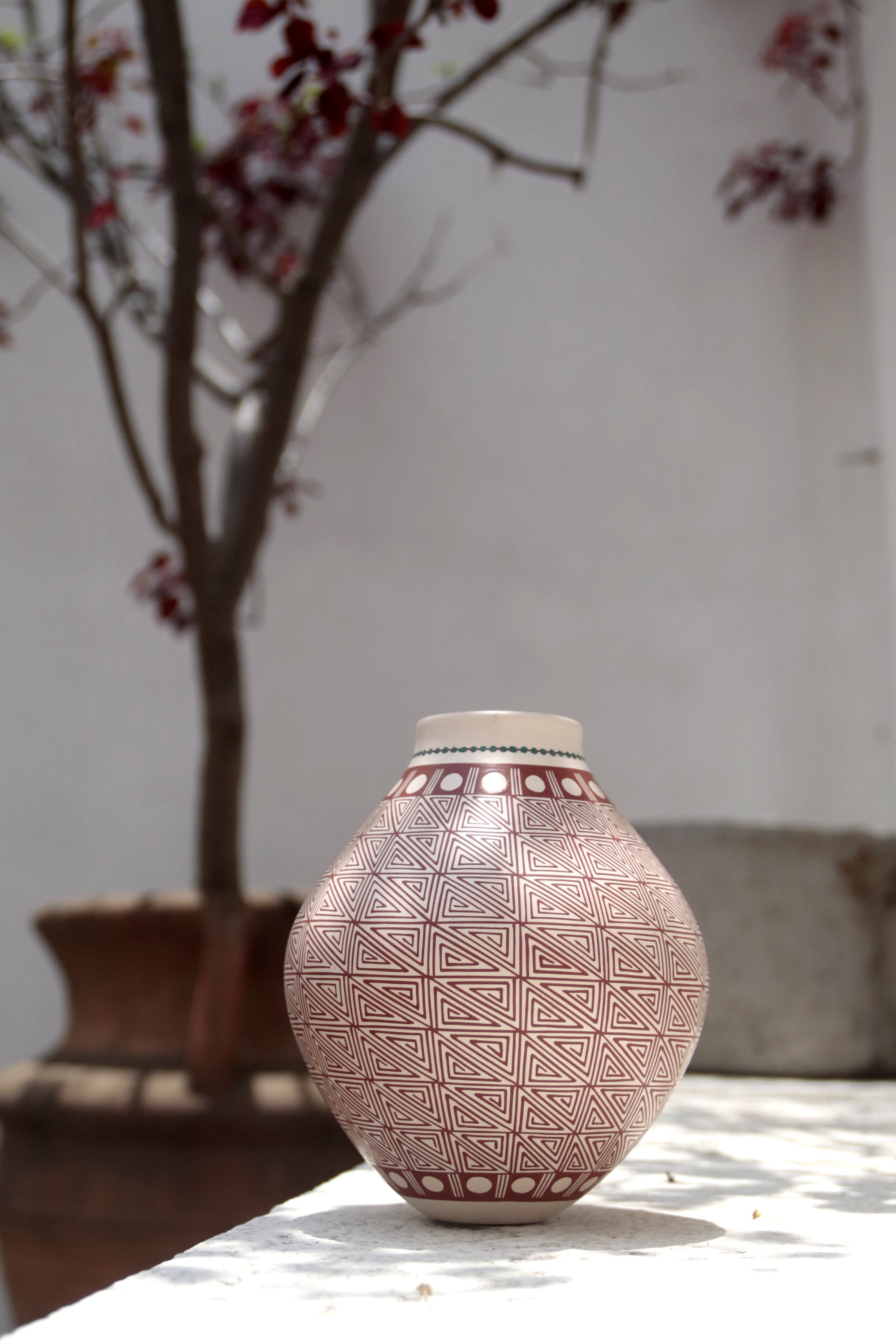 Cerámica de Mata Ortiz - Matriz textil