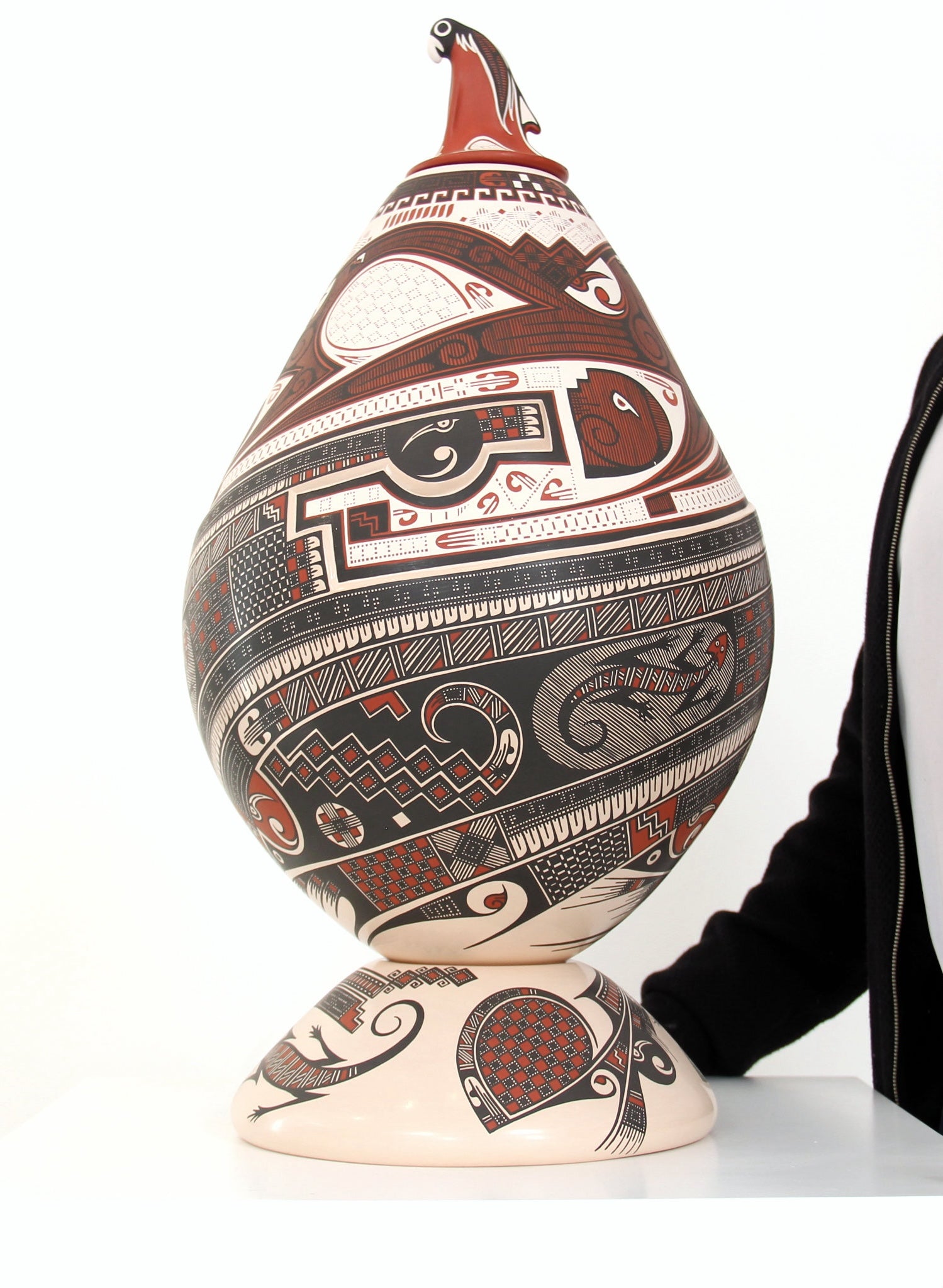 Céramique Mata Ortiz - Aigle Impérial