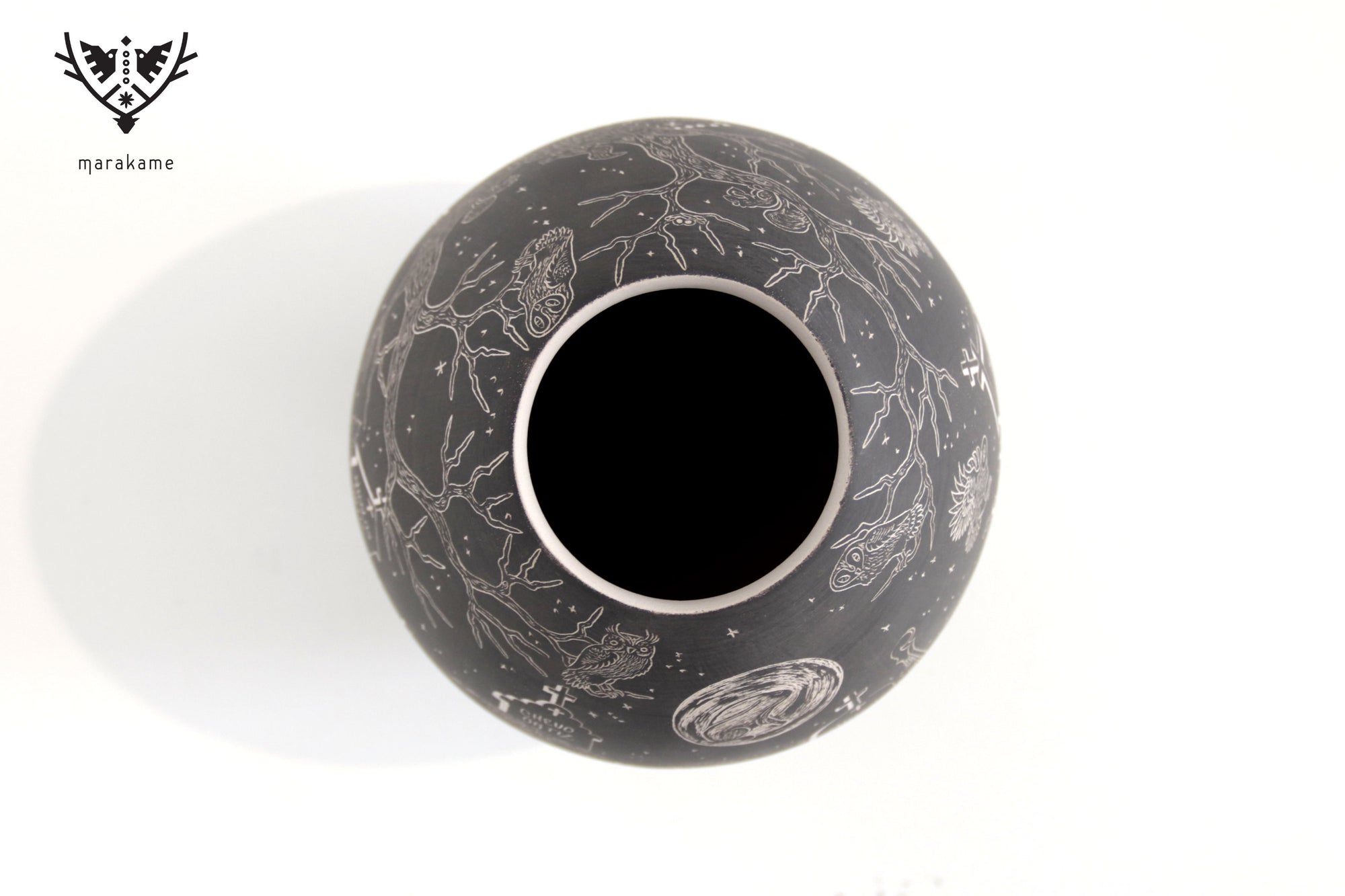 Cerámica de Mata Ortiz - Recuerdo Nocturno - Día de muertos