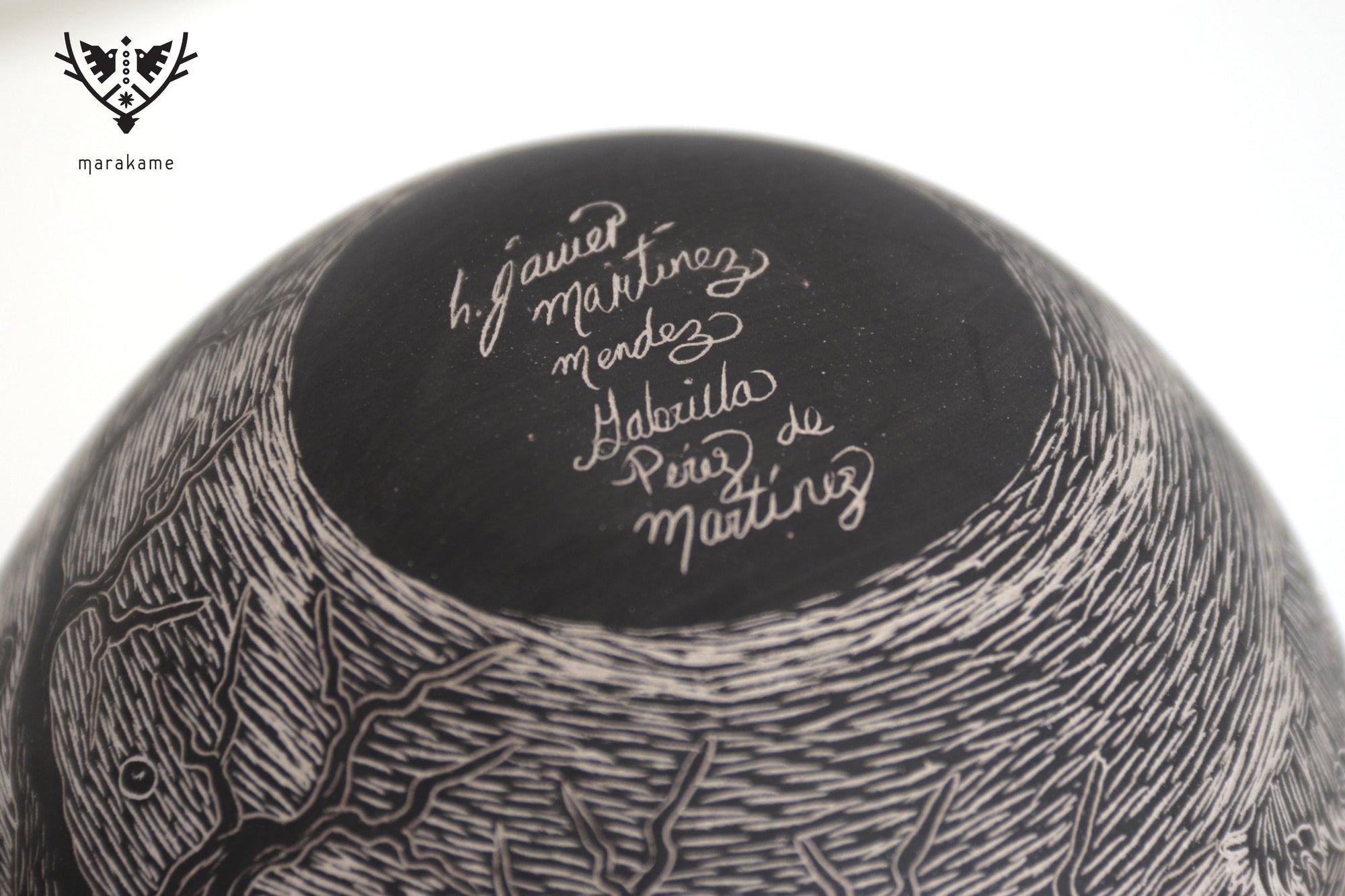 Cerámica de Mata Ortiz - Recuerdo Nocturno - Día de muertos