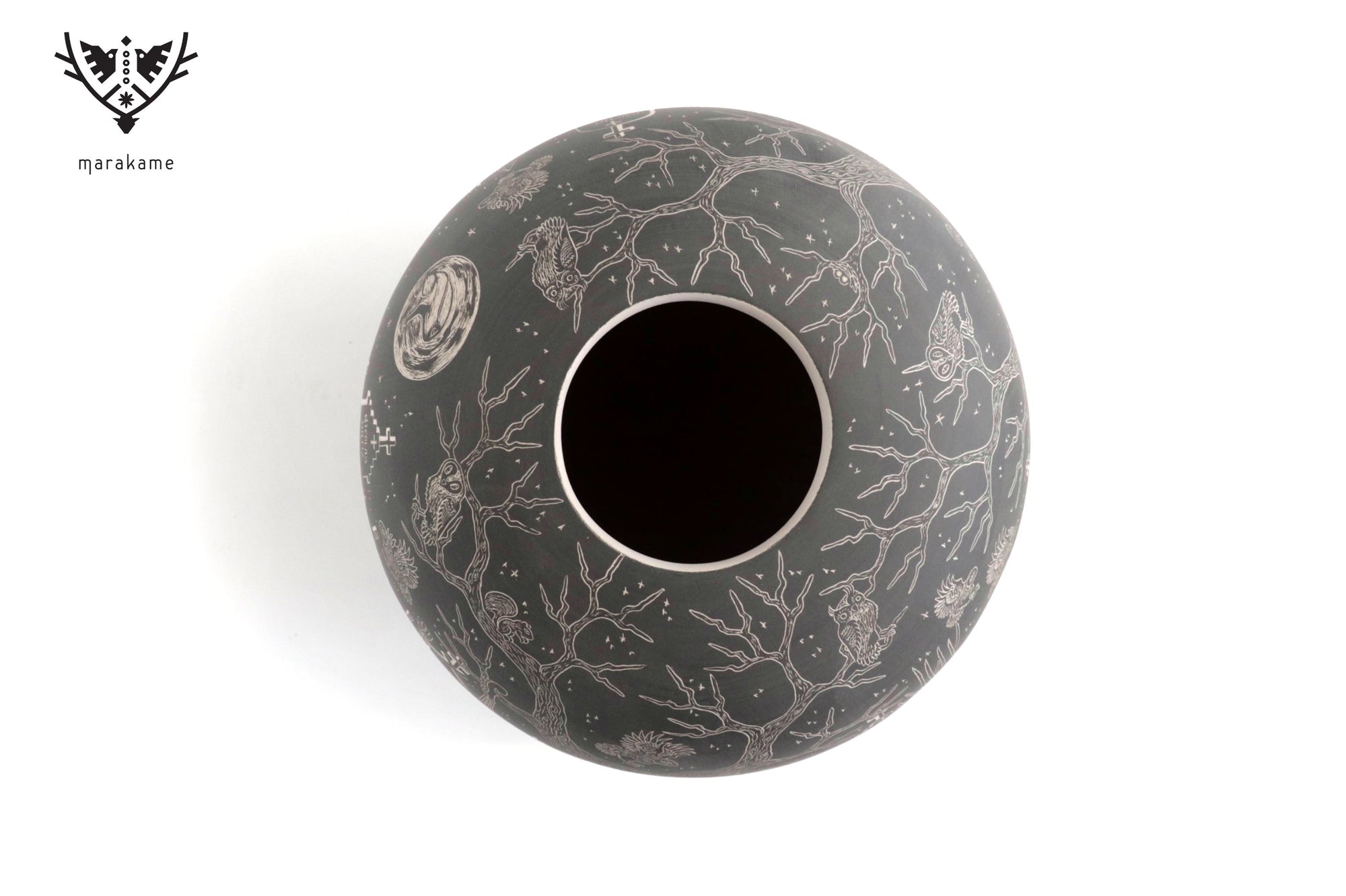 Cerámica de Mata Ortiz - Jinete del Más Allá - Día de muertos