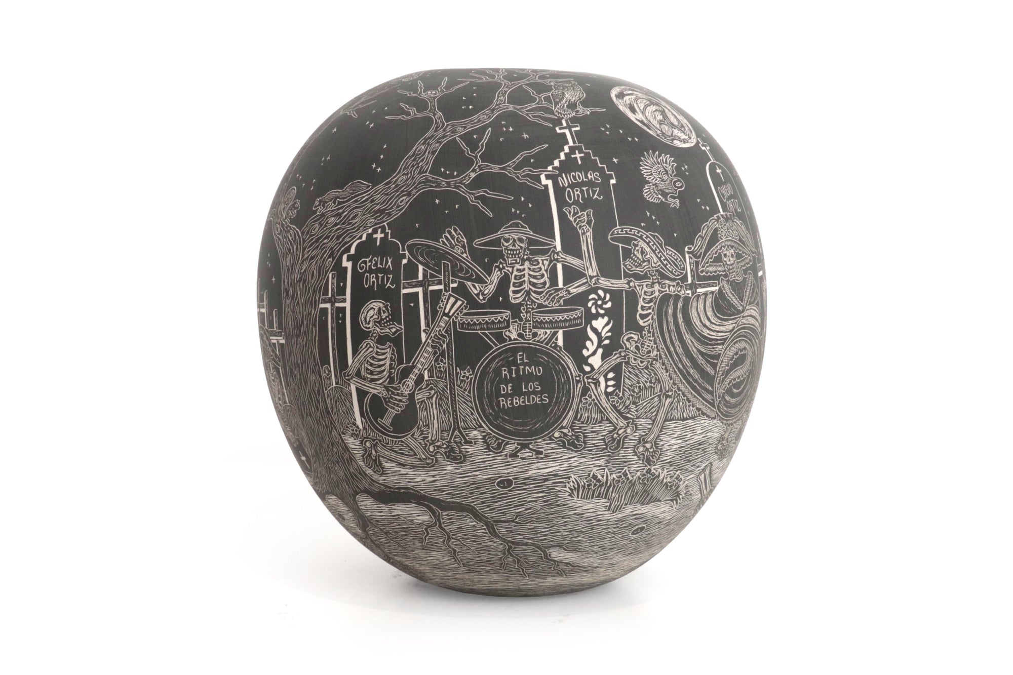 Cerámica de Mata Ortiz - El Ritmo de los Rebeldes - Día de Muertos