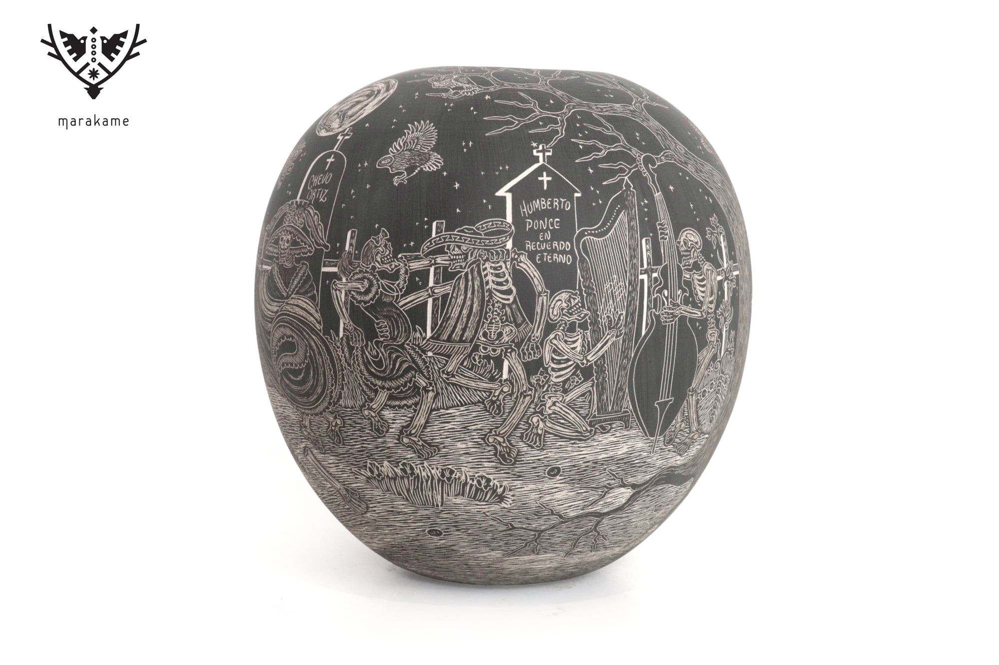 Cerámica de Mata Ortiz - El Ritmo de los Rebeldes - Día de Muertos