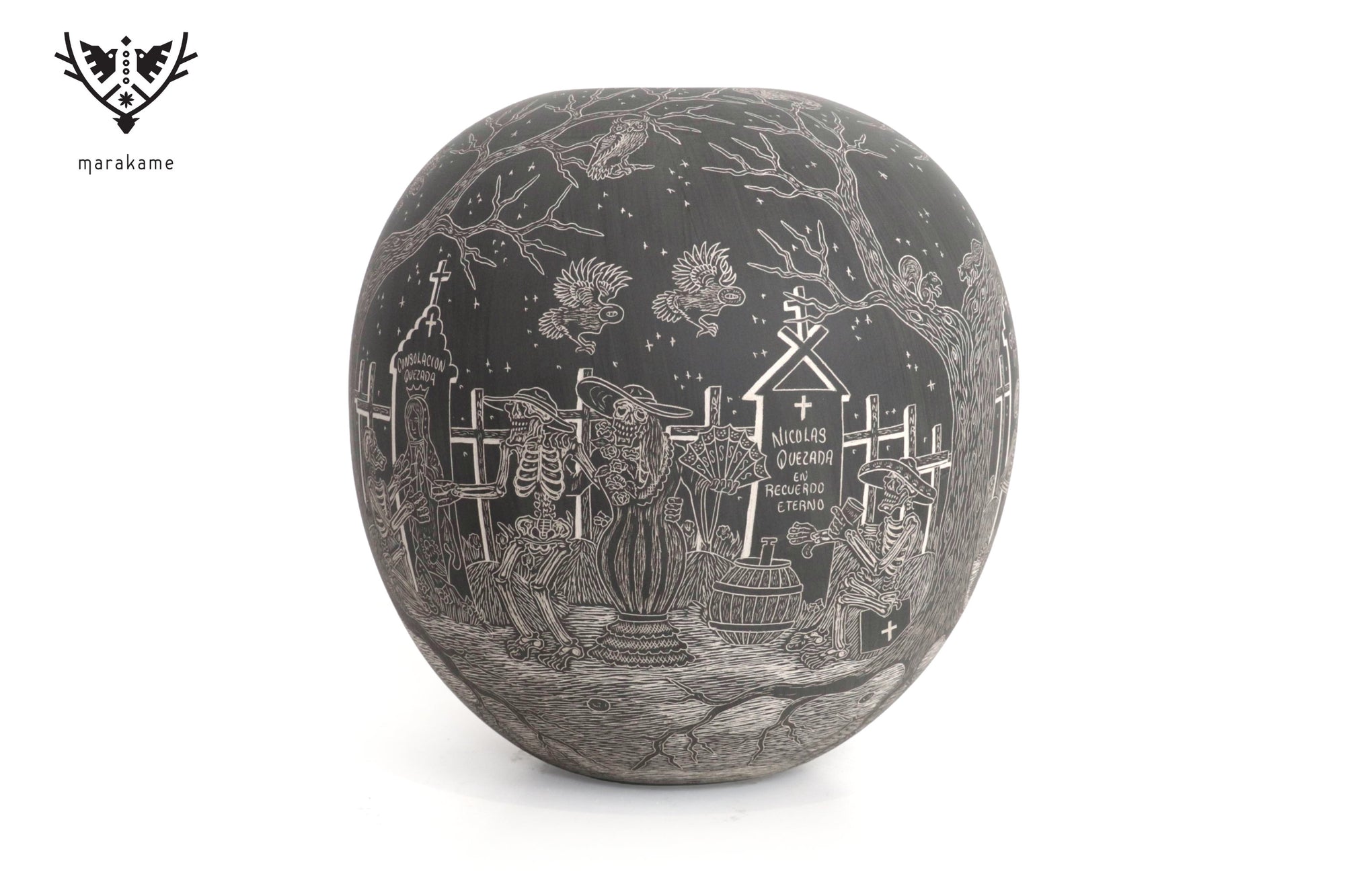 Cerámica de Mata Ortiz - El Ritmo de los Rebeldes - Día de Muertos