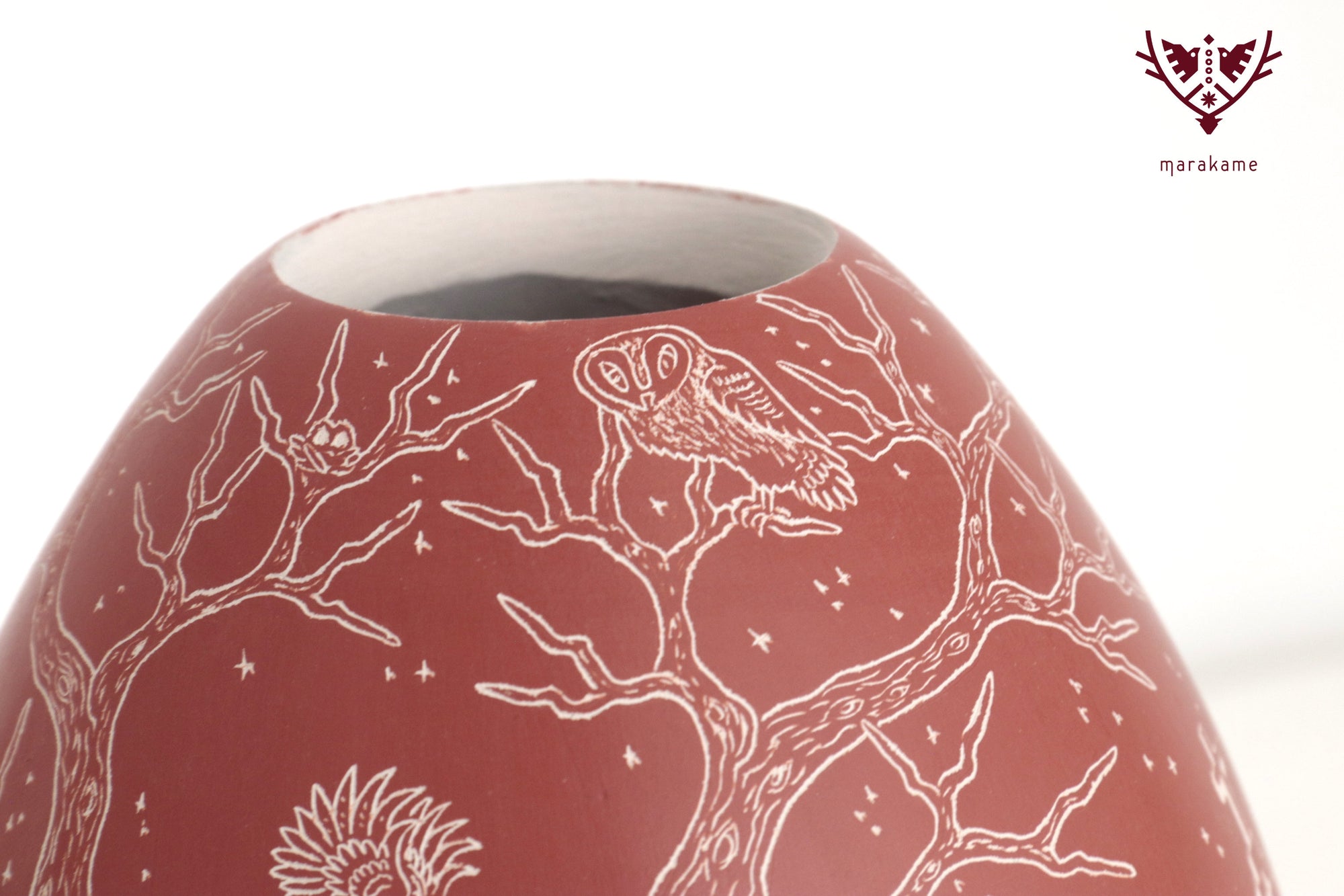 Mata Ortiz pottery – Night of the Rider – Day of the Dead