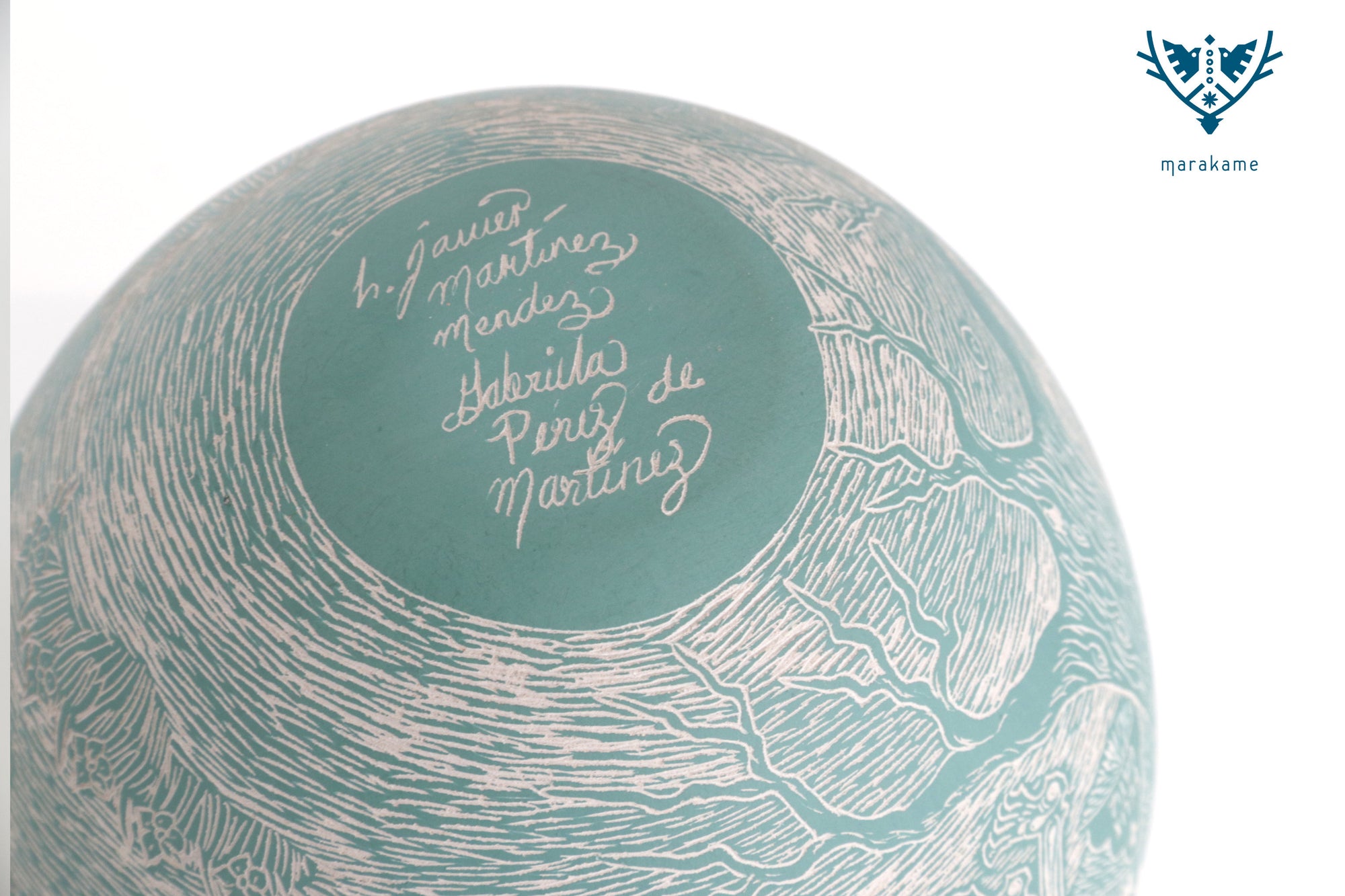 Mata Ortiz Pottery – Green Night in the Cemetery – Day of the Dead